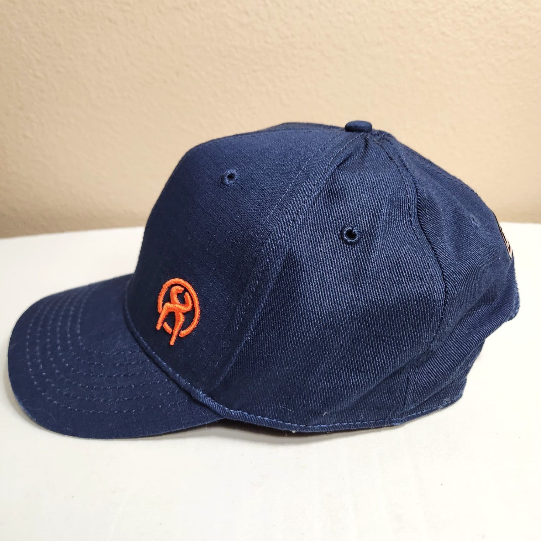 Vintage Jesse James Industrial Workwear Navy Snapback Hat - New Size ONE SIZE - 3 Thumbnail