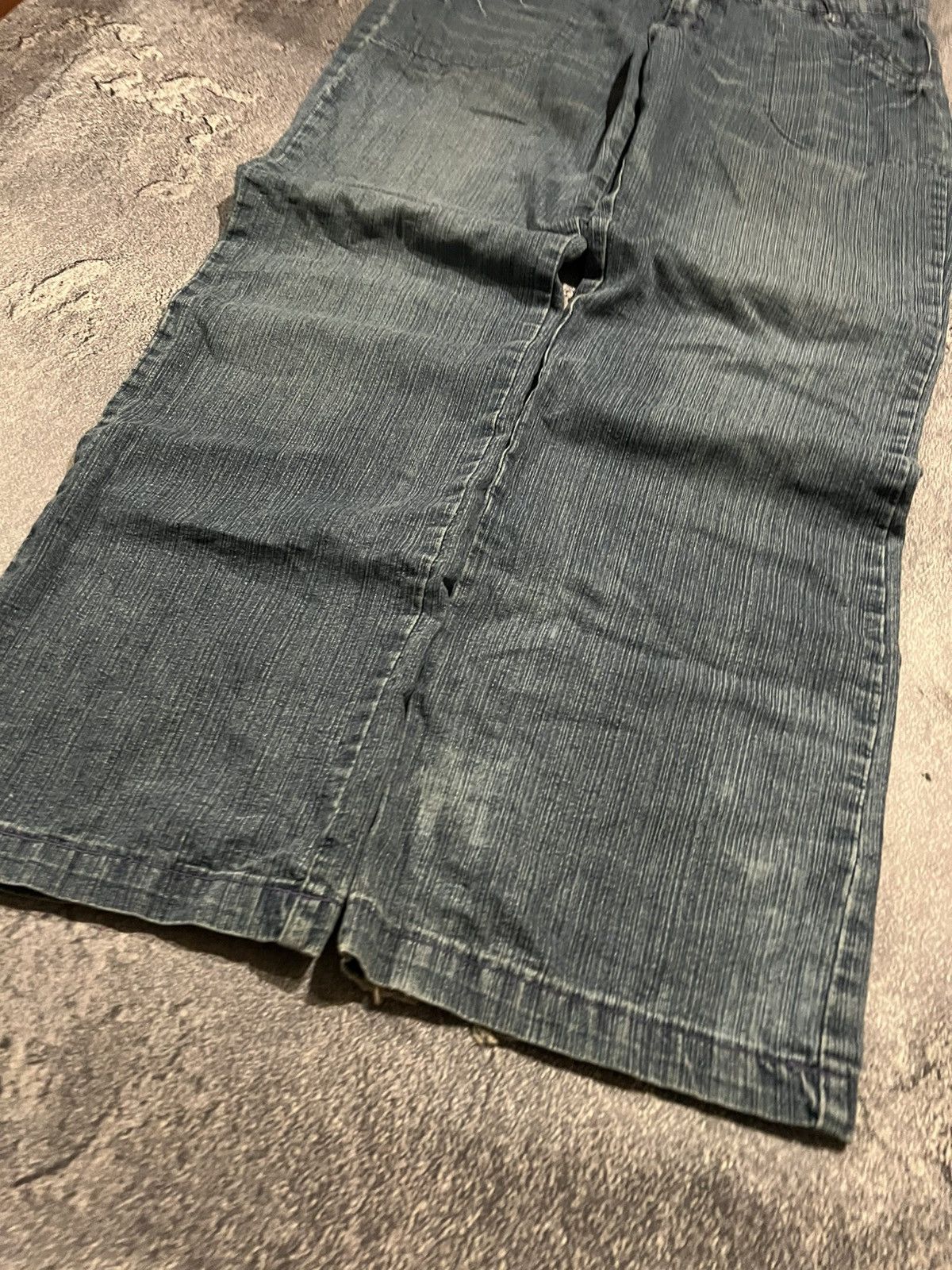 Vintage RARE Balenciaga Style Baggy Glamour Jeans / Archive Y2K Size US 36 / EU 52 - 4 Thumbnail