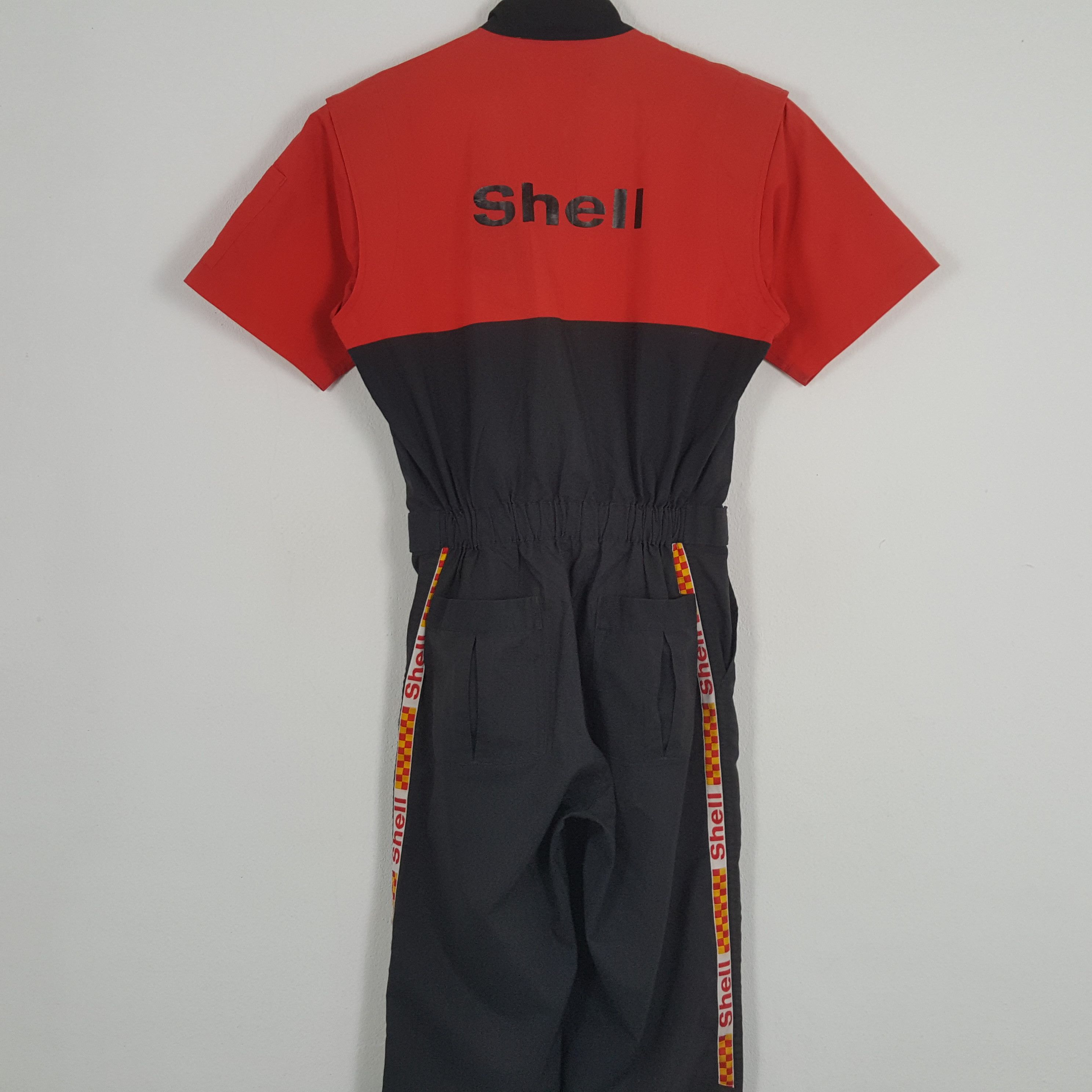 Ferrari × Vintage Vintage SHELL Ferrari Formula One Racing Coverall Jacket Size US M / EU 48-50 / 2 - 2 Thumbnail