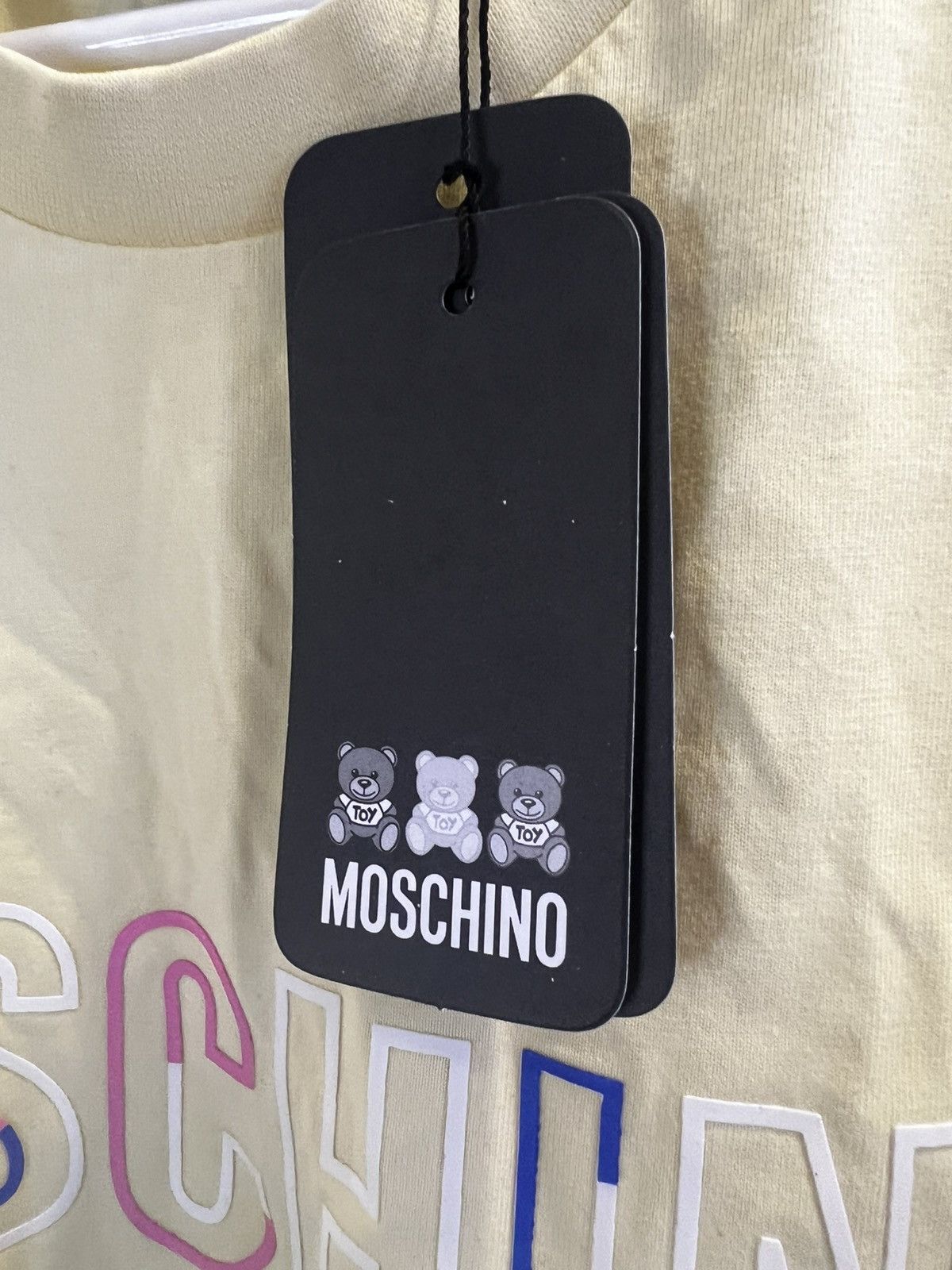 Moschino Brand New with Tags MOSCHINO Logo Tee Size US L / EU 52-54 / 3 - 5 Thumbnail