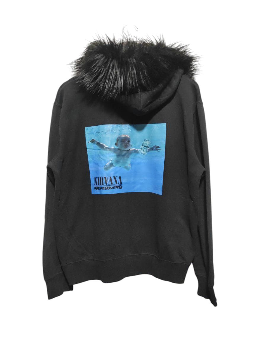 Band Tees Nirvana Nevermind zipper fur hoodie Size US L / EU 52-54 / 3 - 1 Thumbnail
