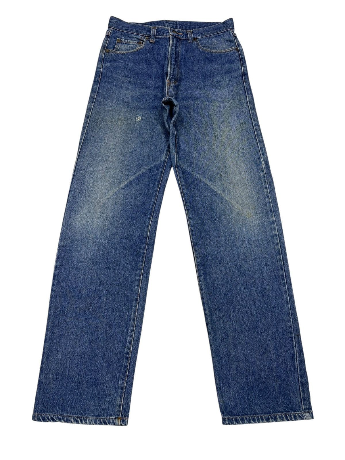 Yoshiyuki Konishi Yoshiyuki Konishi Ficce Uomo Wide Straight Leg Denim Jeans Size US 32 / EU 48 - 3 Thumbnail