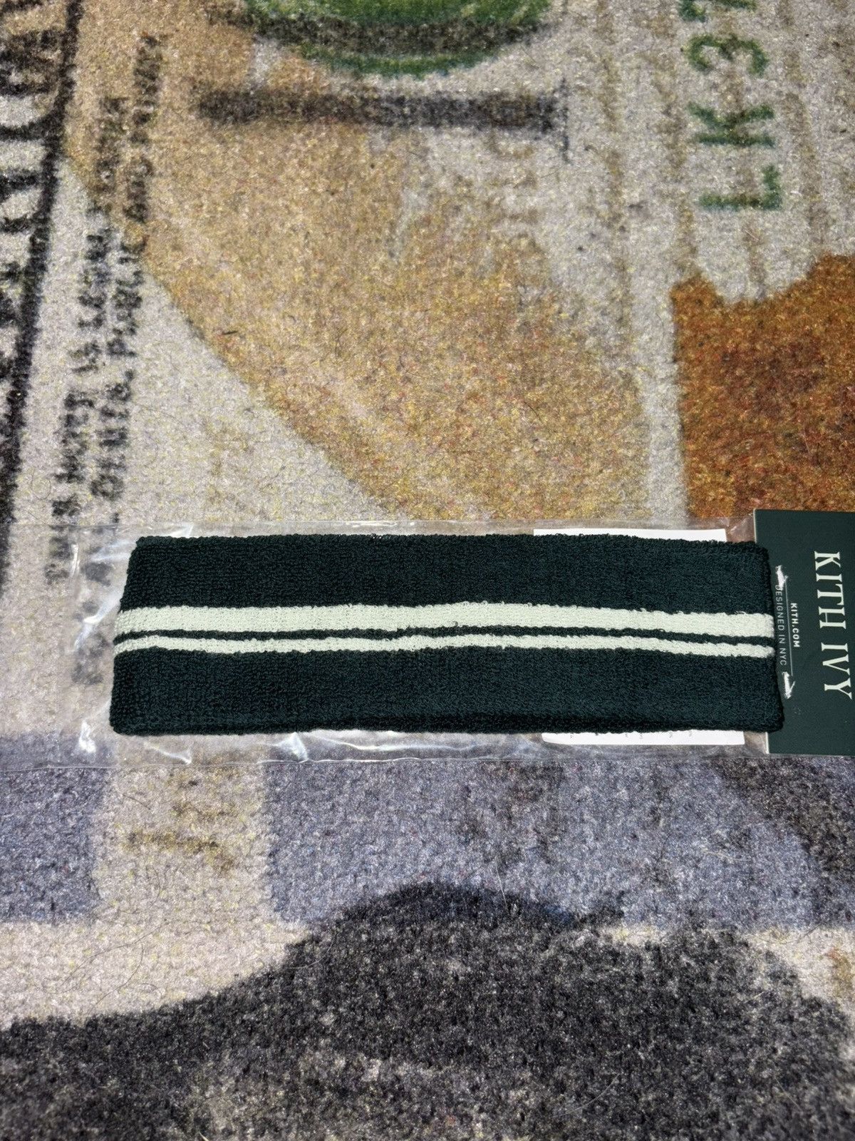 Kith × Wilson Kith Ivy Wilson Classic Terry Stripe Headband Size ONE SIZE - 2 Thumbnail