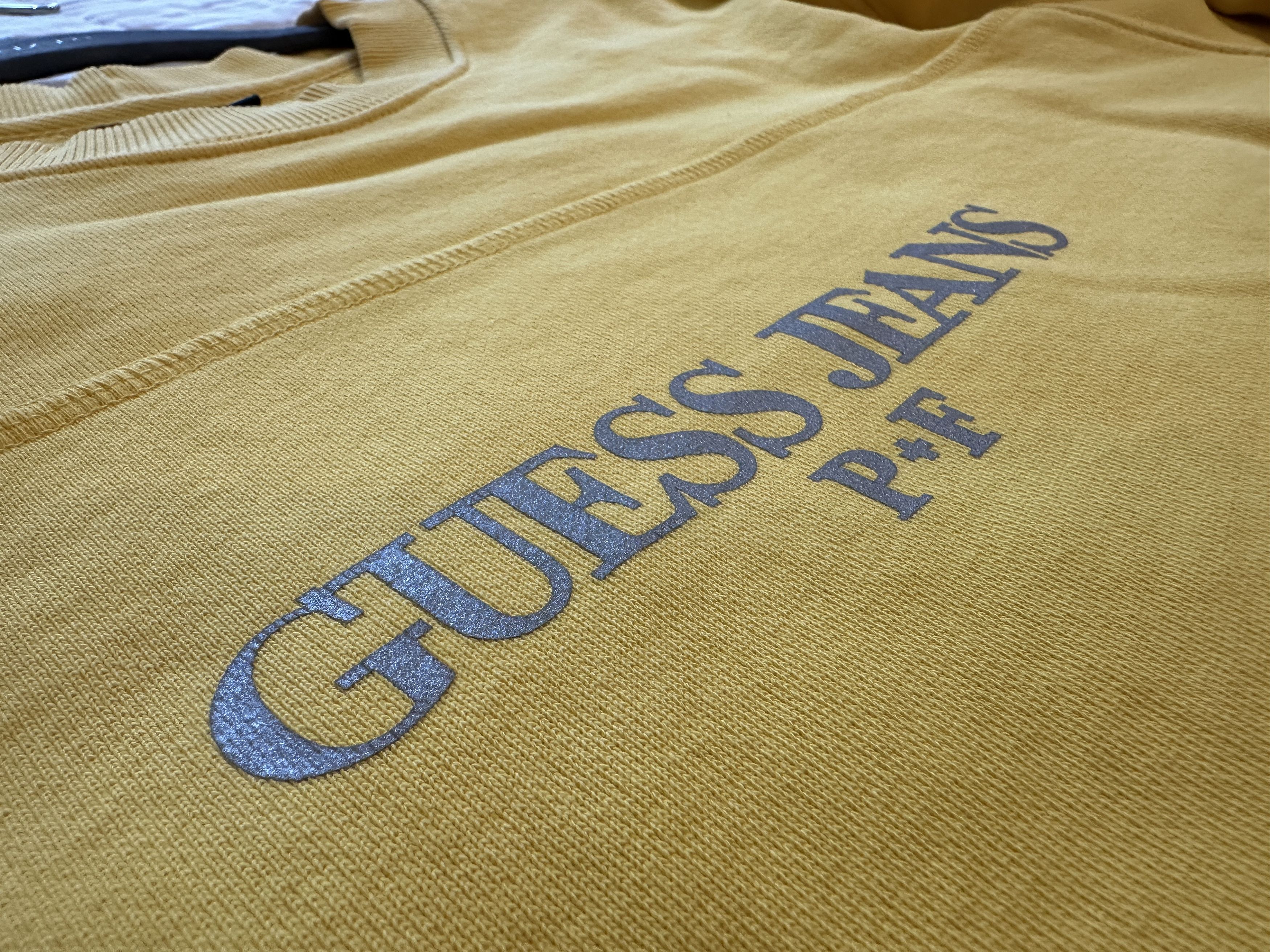 Guess × Places + Faces Guess x Places+Faces Crewneck Sweatshirt (Yellow, Size S) Size US S / EU 44-46 / 1 - 3 Thumbnail
