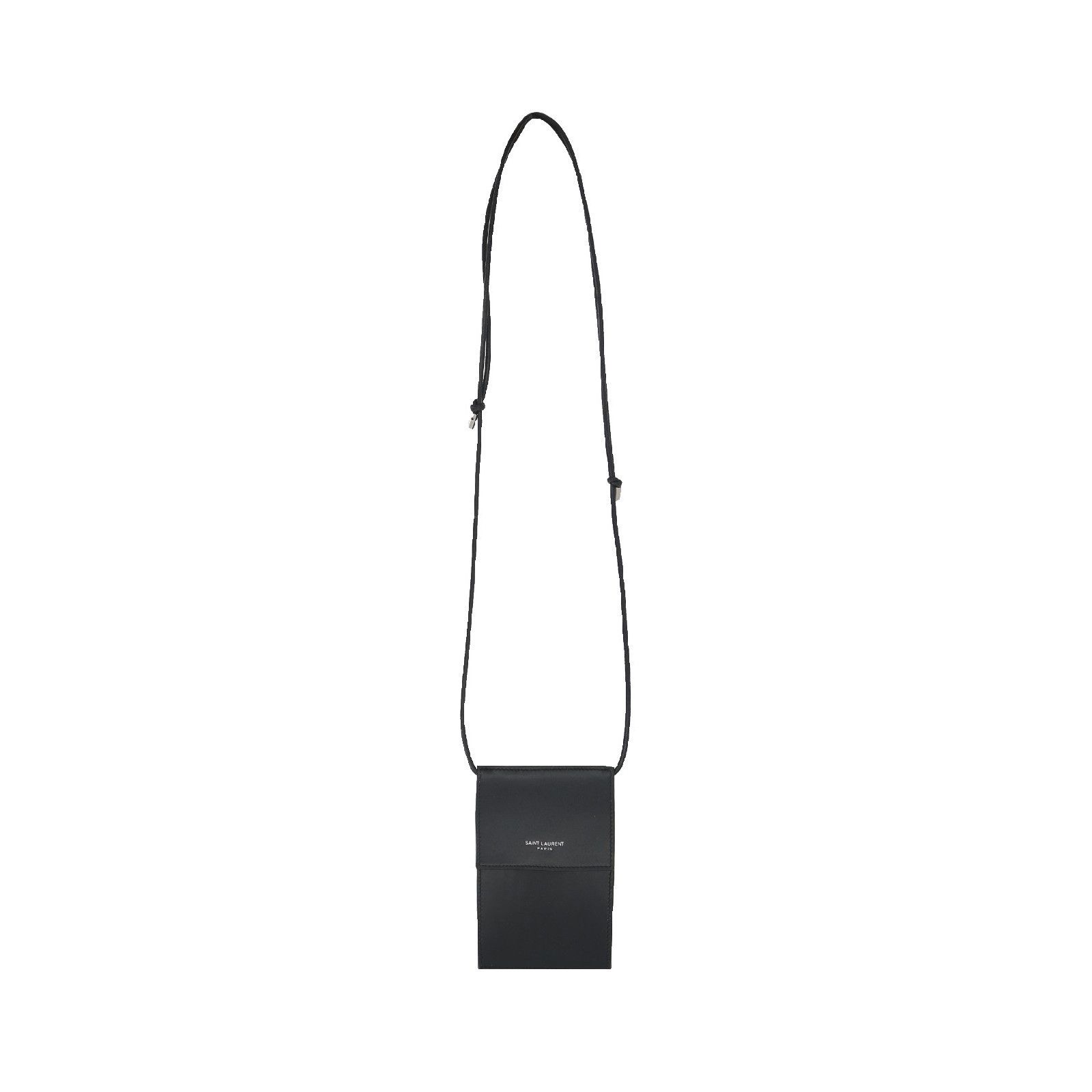 Saint Laurent Paris SAINT LAURENT Black Mini Pouch New & Authentic Size ONE SIZE - 1 Thumbnail
