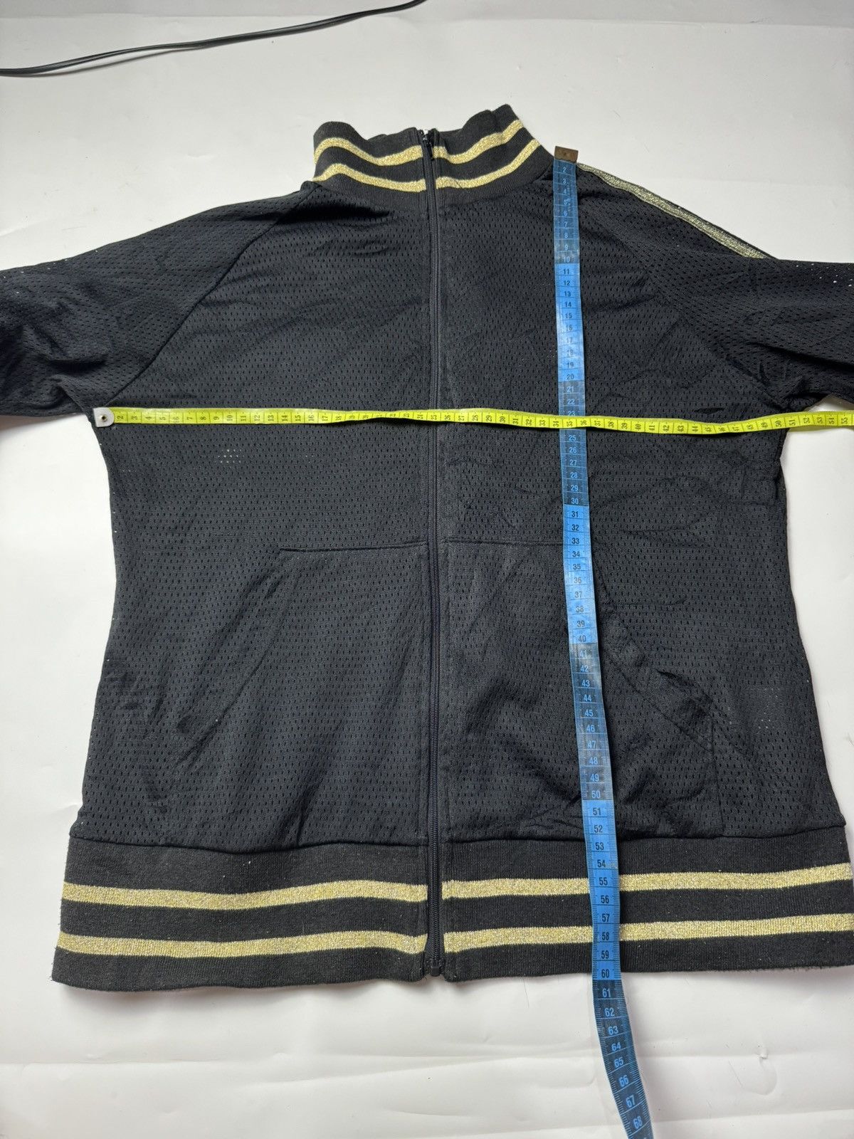 Beauty Beast × Hysteric Glamour × Japanese Brand 2000s Japanese Paleo Net Sweater Zipper Size US M / EU 48-50 / 2 - 9 Thumbnail