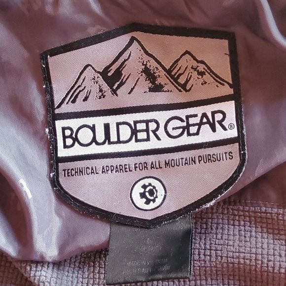 Designer Boulder Gear Lined Sz. L Technical Apparel for Mountain Purs Size US L / EU 52-54 / 3 - 14 Thumbnail