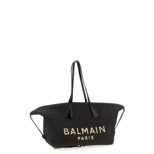 Balmain BALMAIN Track Medium Black Tote Bag New Size ONE SIZE - 3 Thumbnail