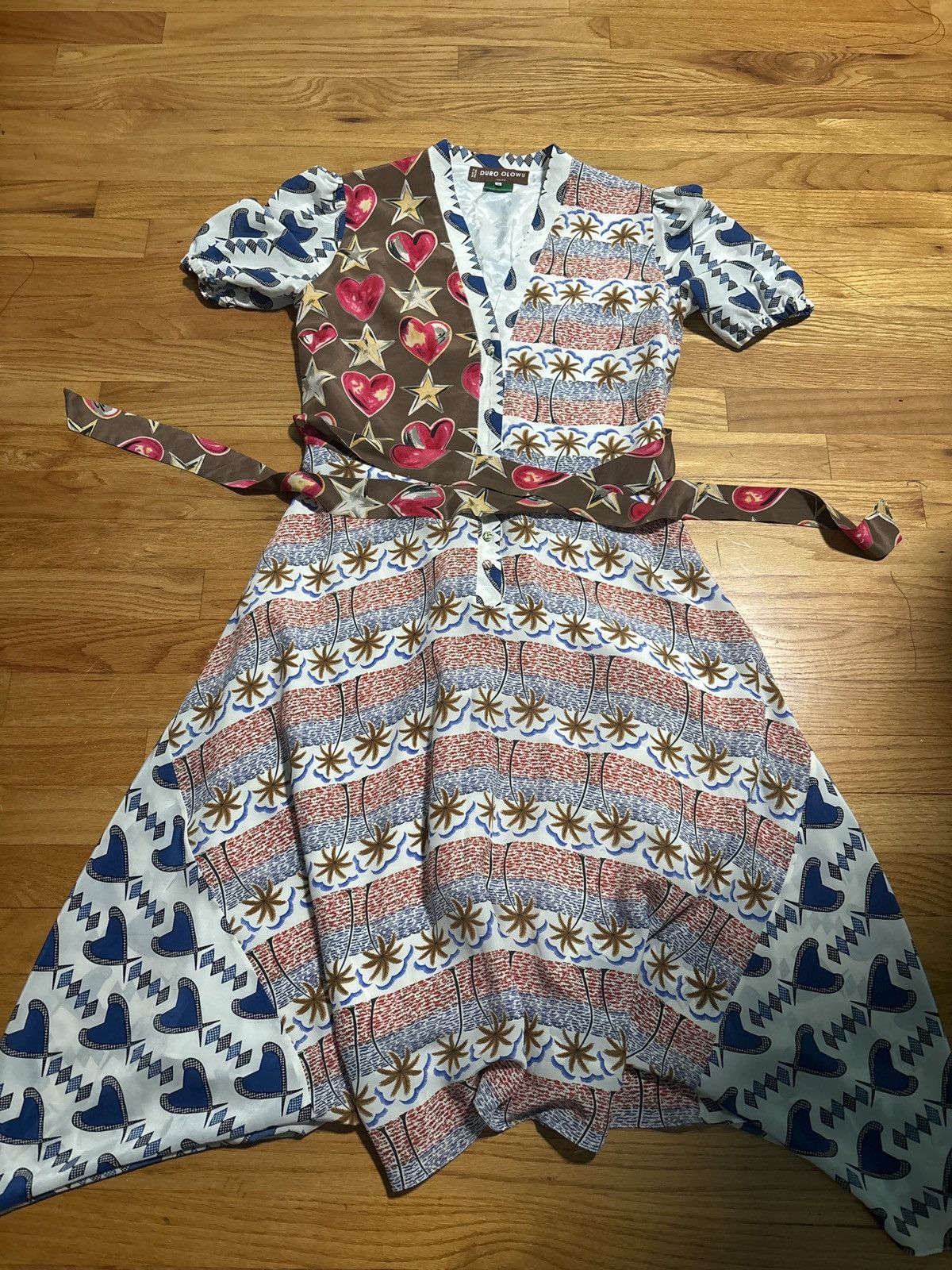 Other Duro Olowu mixed-print silk midi dress Size M / US 6-8 / IT 42-44 - 1 Thumbnail