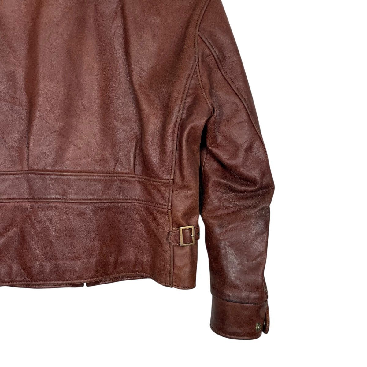 The Real McCoy's B-McCoy’s Steerhide Rider Jacket Size 36 Size US S / EU 44-46 / 1 - 9 Thumbnail