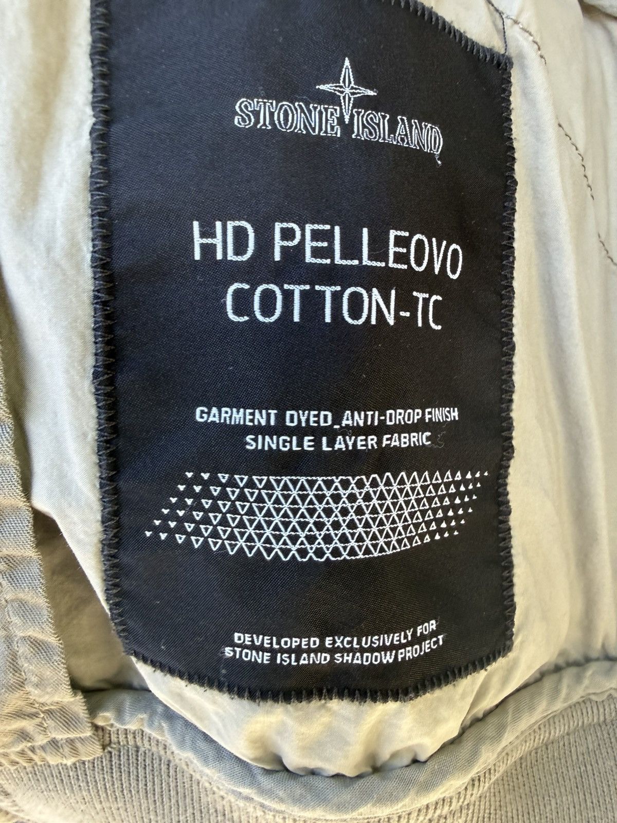 Stone Island Stone Island Shadow Project 40712 HD Pelle OVO Cotton-TC Size US M / EU 48-50 / 2 - 9 Thumbnail