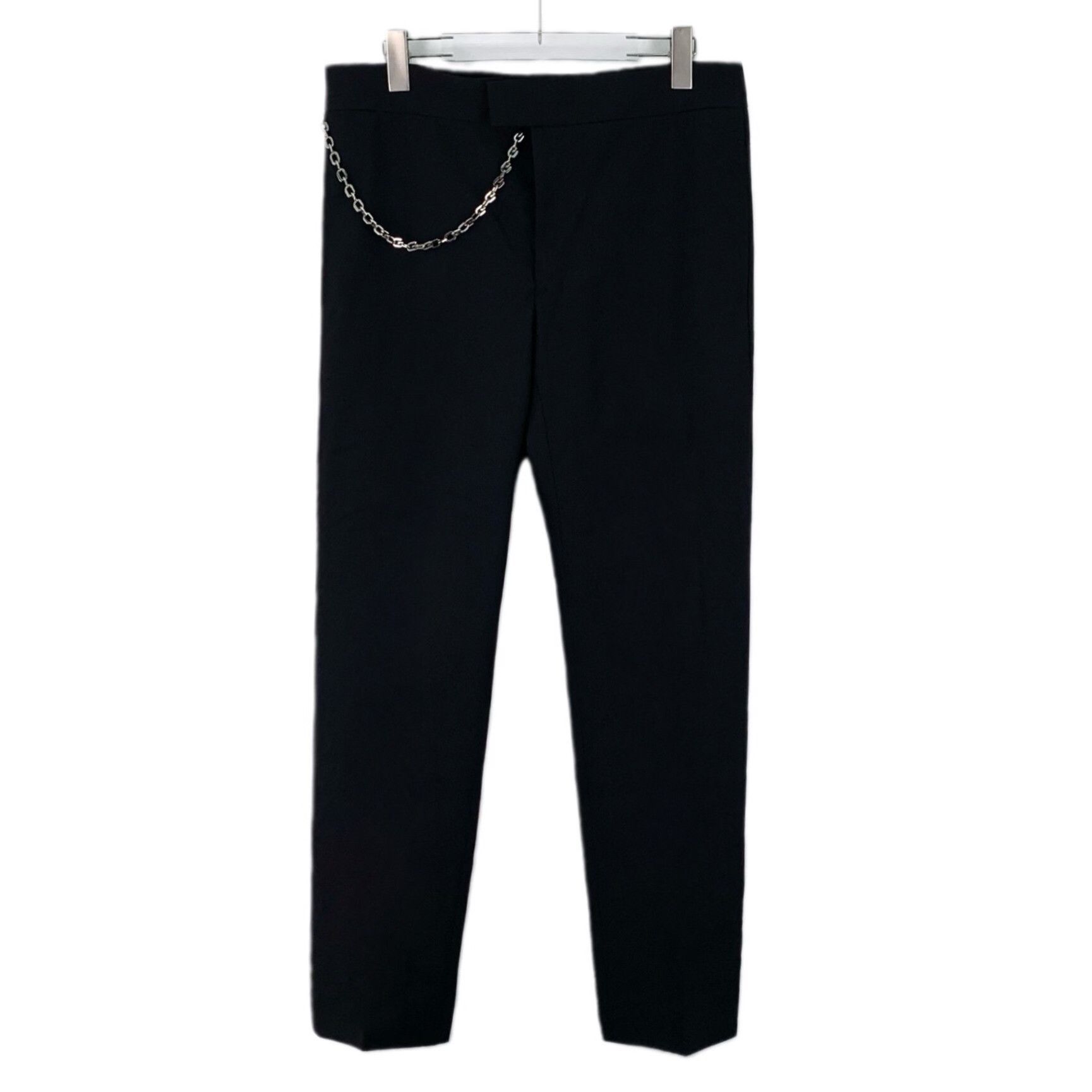Givenchy Givenchy Wool Casual Pants Chain Decor Size US 34 / EU 50 - 1 Thumbnail