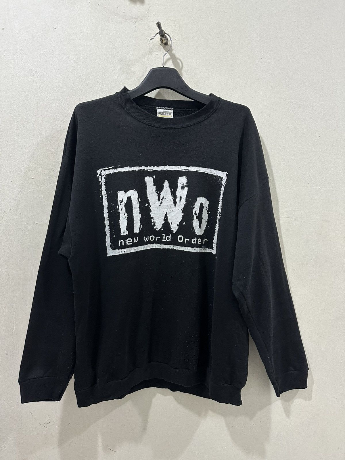 Vintage 90’s NWO Crewneck Sweatshirts Size US XL / EU 56 / 4 - 2 Thumbnail