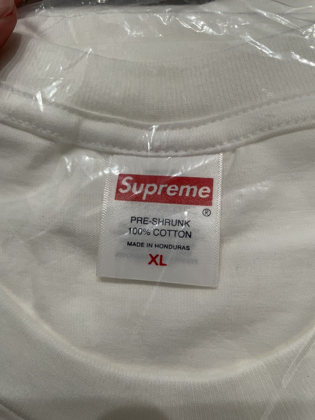 Supreme Supreme Naughty Tee (X-Large) Size US XL / EU 56 / 4 - 3 Thumbnail