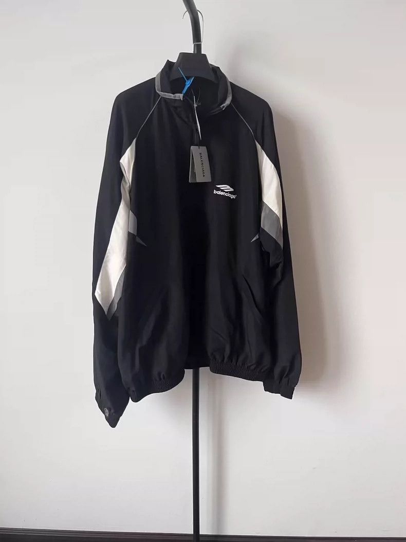 Balenciaga Balenciaga Loose collar zip-up jacket Size US S / EU 44-46 / 1 - 1 Thumbnail