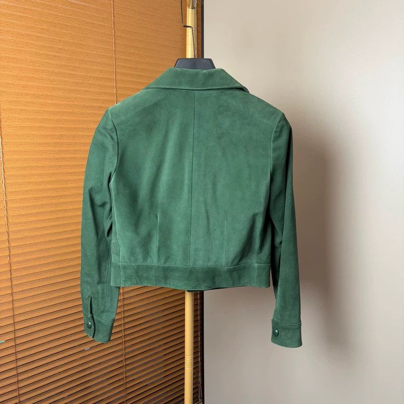 Yves Saint Laurent saint Laurent Green jacket 2501-Nextarrow Size XS / US 0-2 / IT 36-38 - 2 Thumbnail