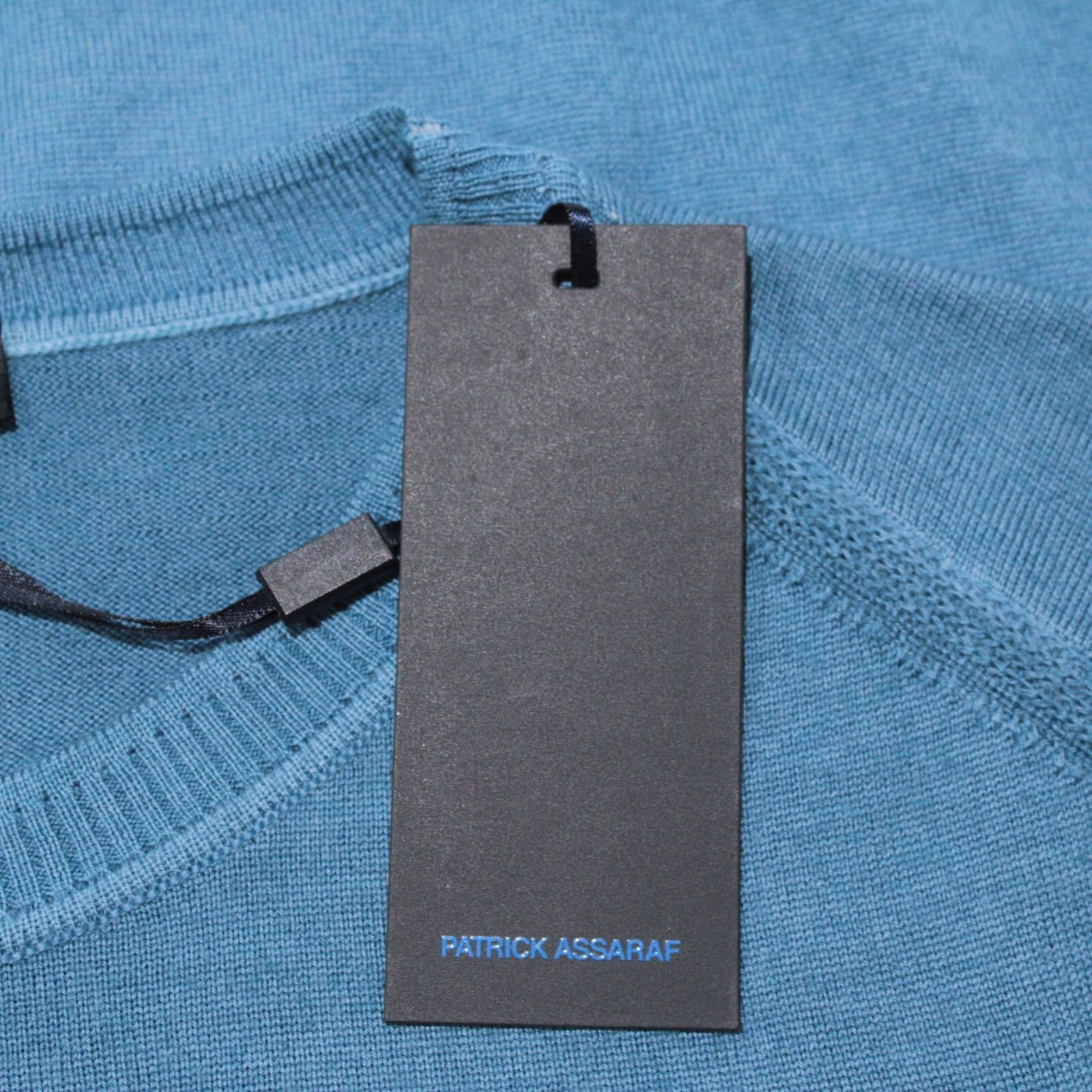 PATRICK ASSARAF Patrick Assaraf Sweater Size US L in Blue Size US L / EU 52-54 / 3 - 2 Thumbnail