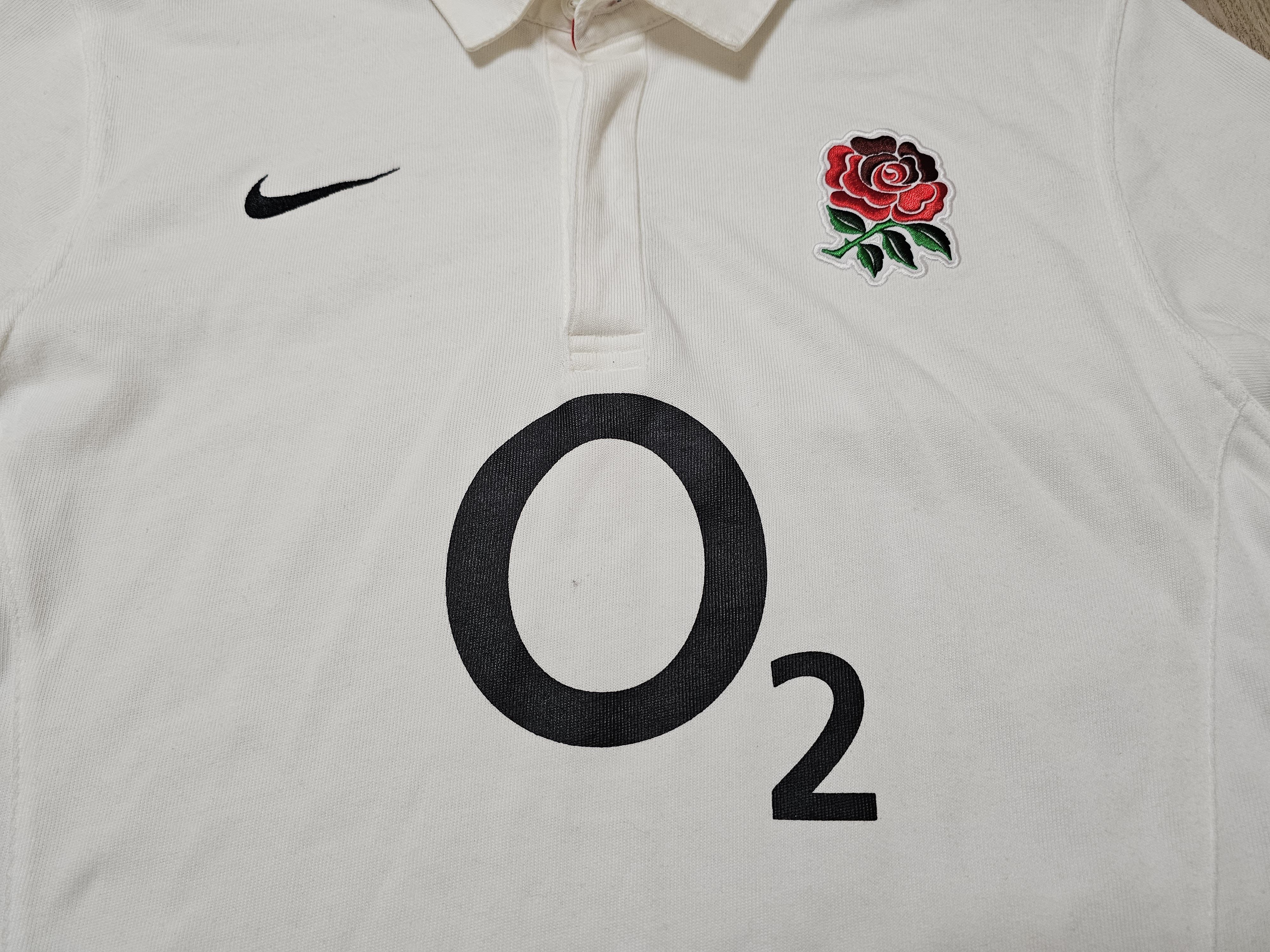 Nike ENGLAND RUGBY JERSEY VINTAGE LONG NIKE SHIRT RUGBY JERSEY O2 Size US L / EU 52-54 / 3 - 3 Thumbnail
