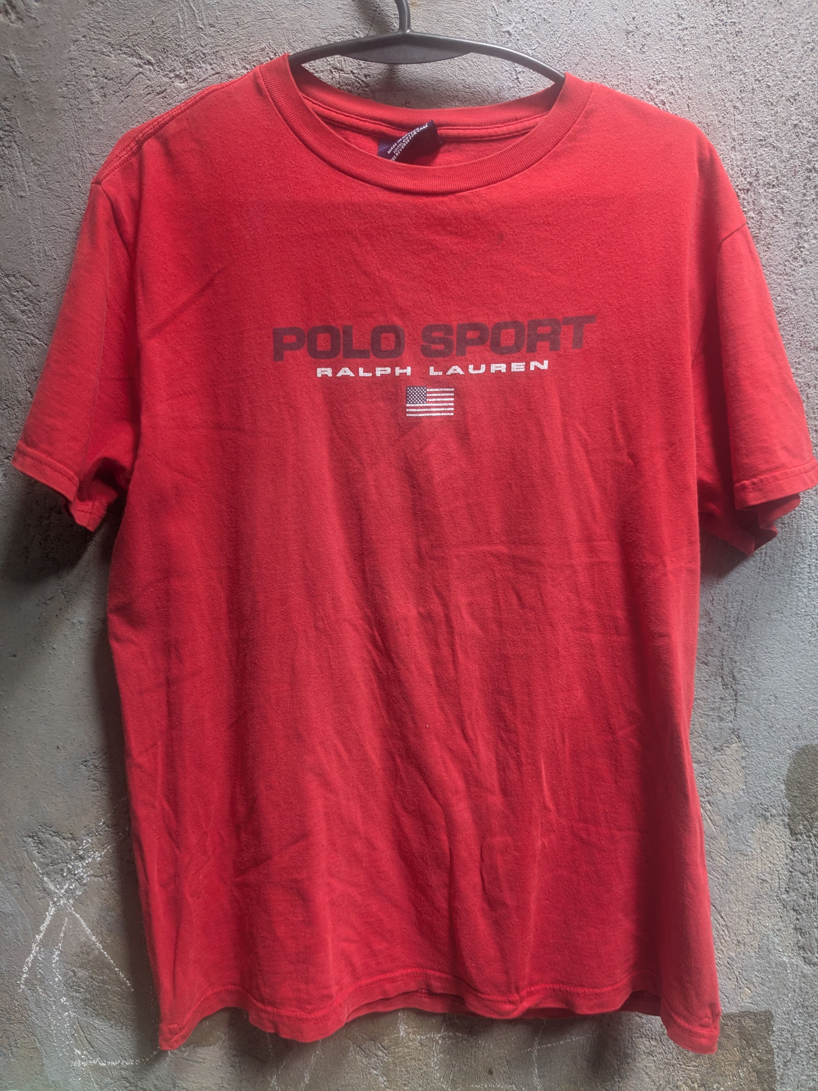 Polo Ralph Lauren polo sport Ralph Lauren vintage authentic 90's tshirt Size US S / EU 44-46 / 1 - 1 Thumbnail