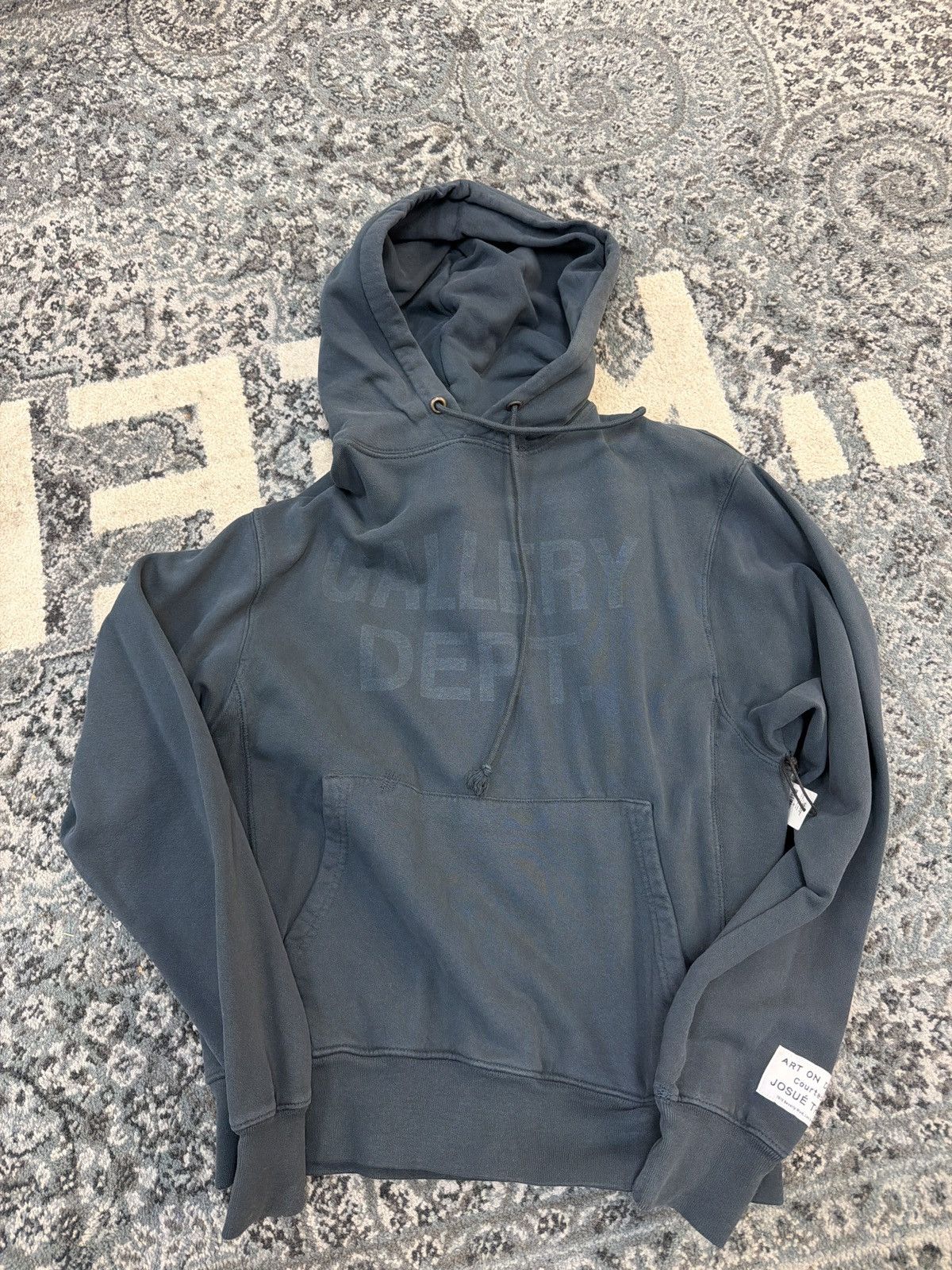Gallery Dept. Gallery dept logo hooded sweatshirt black small Size US S / EU 44-46 / 1 - 1 Thumbnail