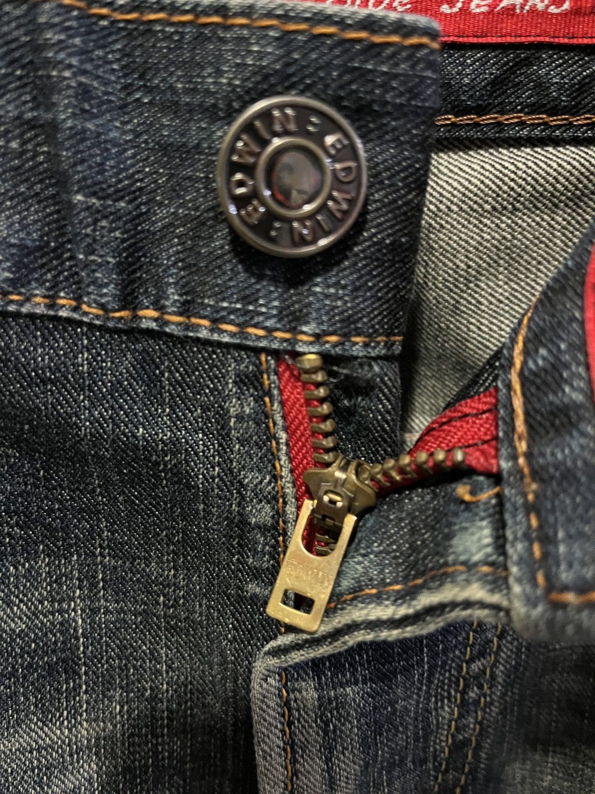 Edwin Vintage Japan Edwin Distressed jeans Size US 34 / EU 50 - 5 Thumbnail