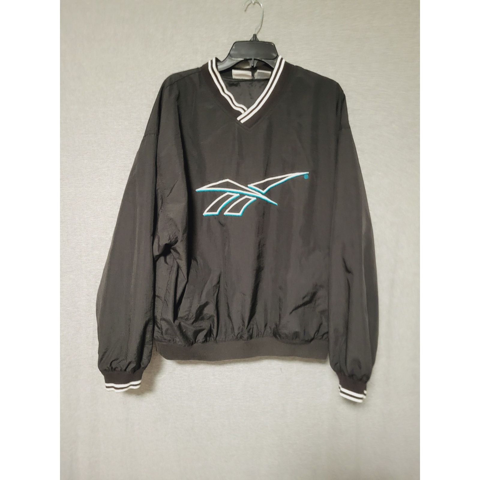 Reebok Vintage 90s Reebok Pullover Windbreaker Jacket LG Size US L / EU 52-54 / 3 - 1 Thumbnail
