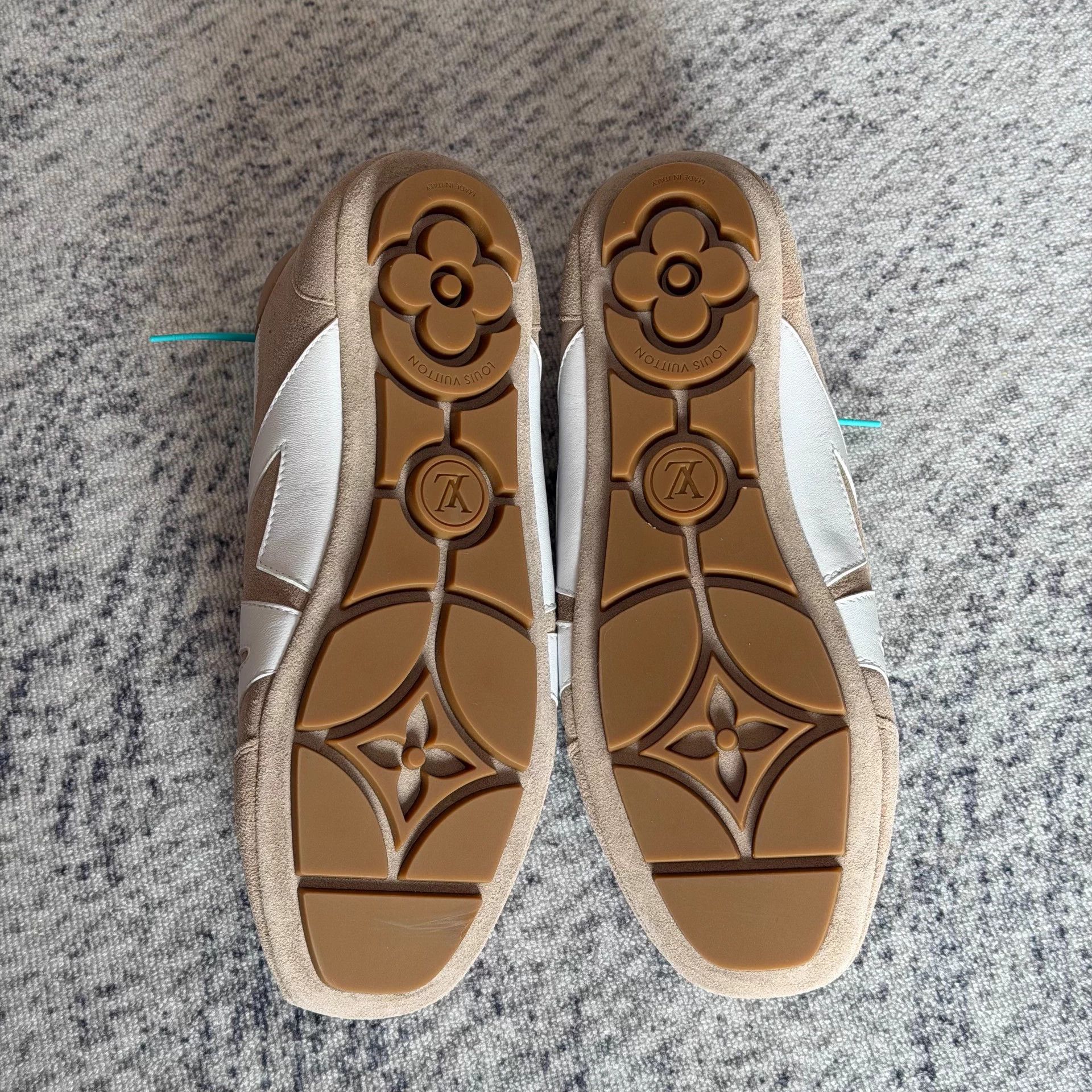 Louis Vuitton LOUIS VUITTON 25 Sneakerina Ballet Brown Maille 38 Size US 7 / IT 37 - 2 Thumbnail