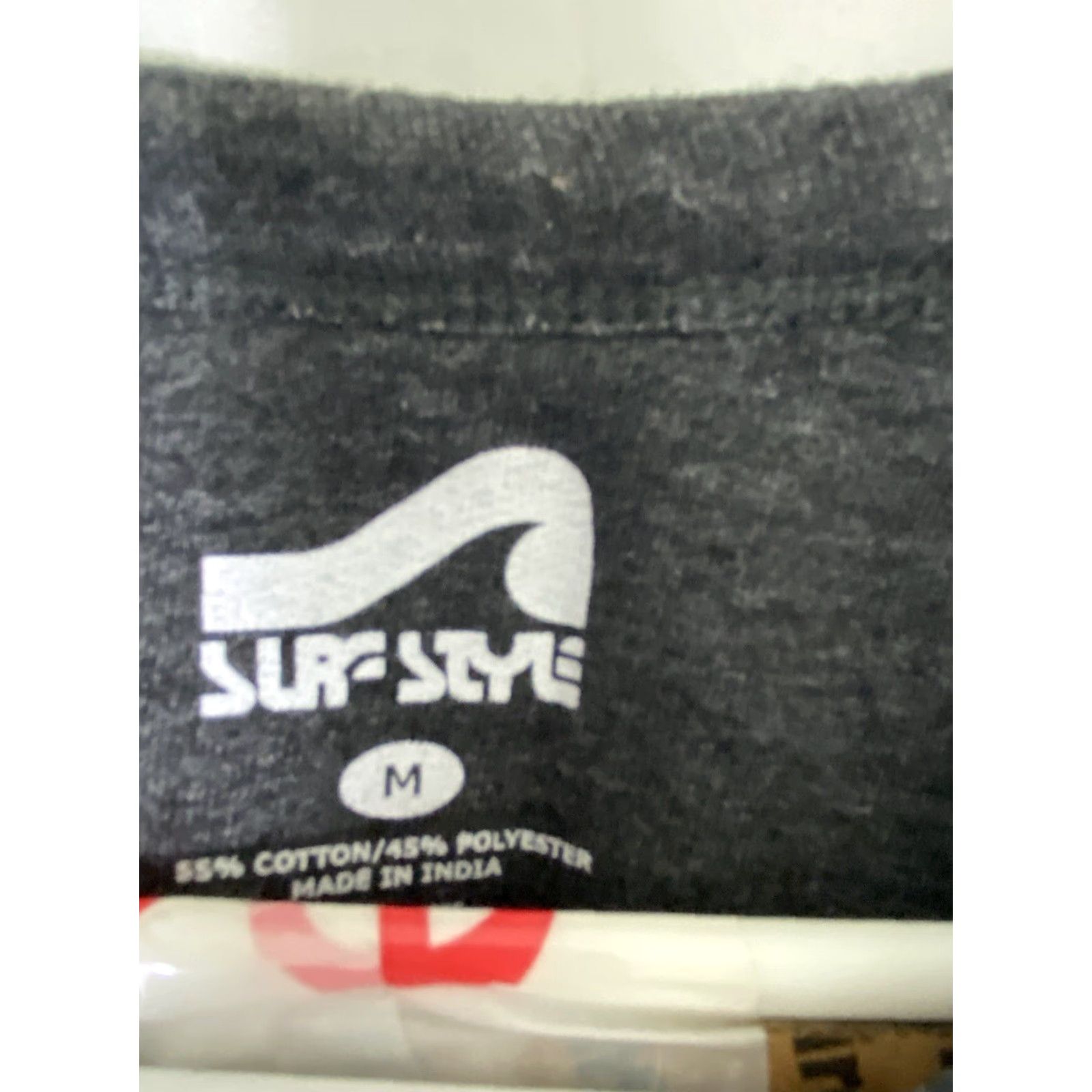 Vintage Surfstyle Mens Medium Pullover Sweater Lightweight Cotton Gray Green Gulf Shores Sweater Size US M / EU 48-50 / 2 - 3 Thumbnail