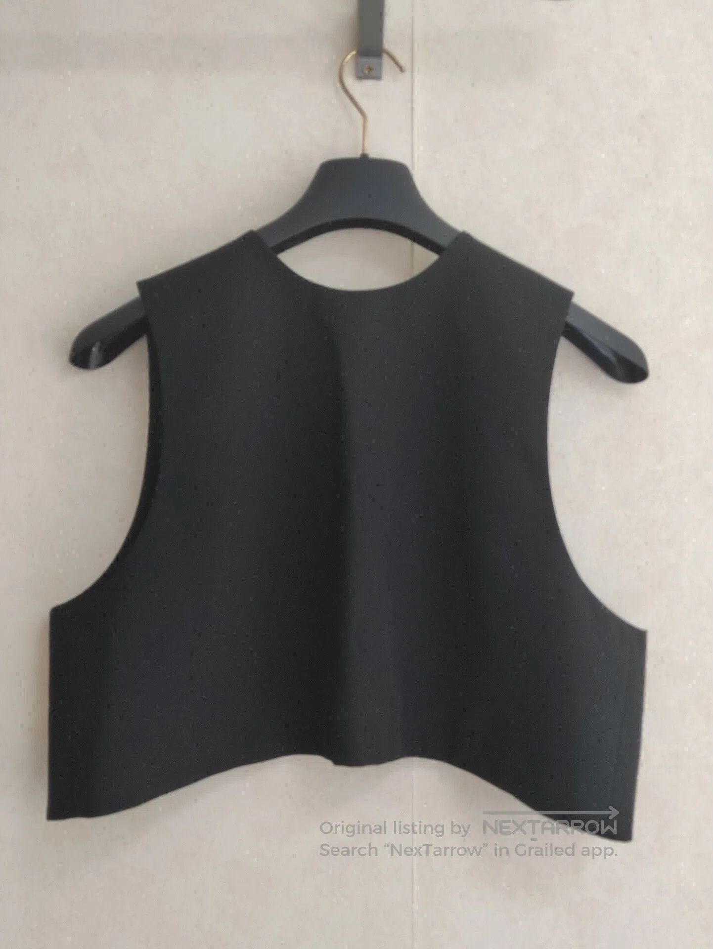 Jil Sander Jil Sander Runway Black Vest. Size US M / EU 48-50 / 2 - 1 Thumbnail