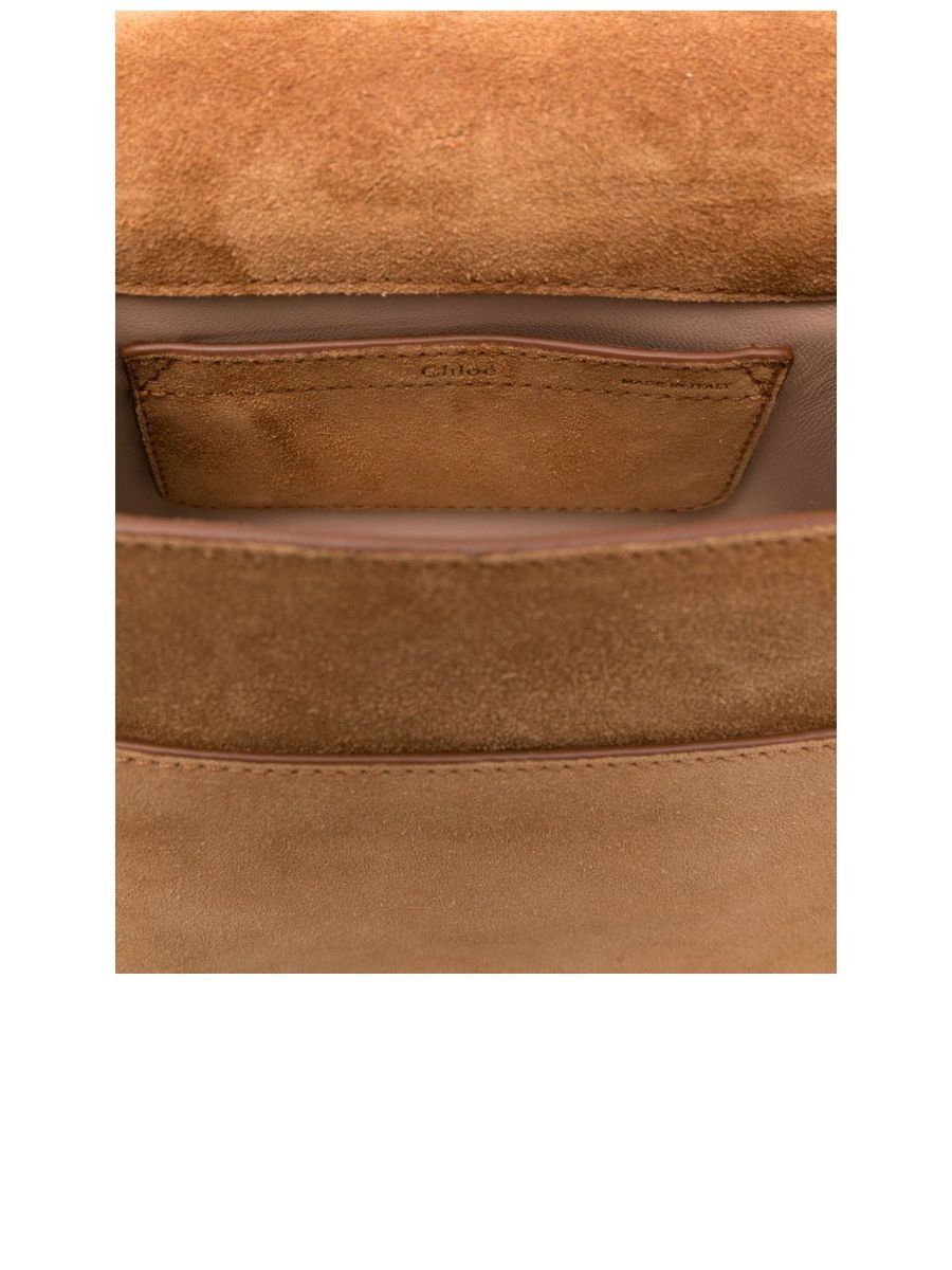Chloe o1loc1c10425 Size: OS / Marcie Saddle Bag in Tan Size ONE SIZE - 3 Thumbnail