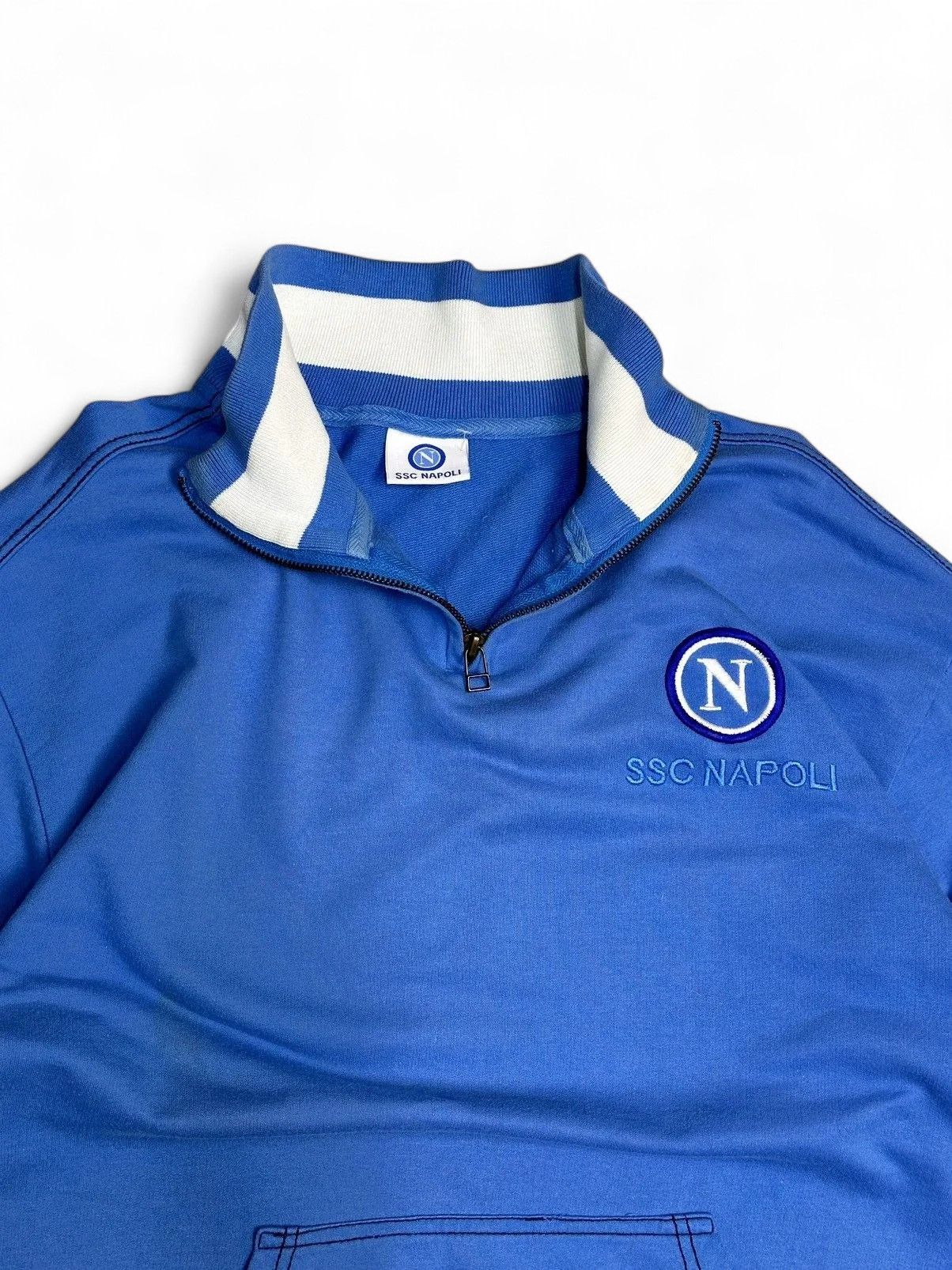 Other SSC Napoli vintage football sweatshirt retro Italia 00s Size US L / EU 52-54 / 3 - 4 Thumbnail