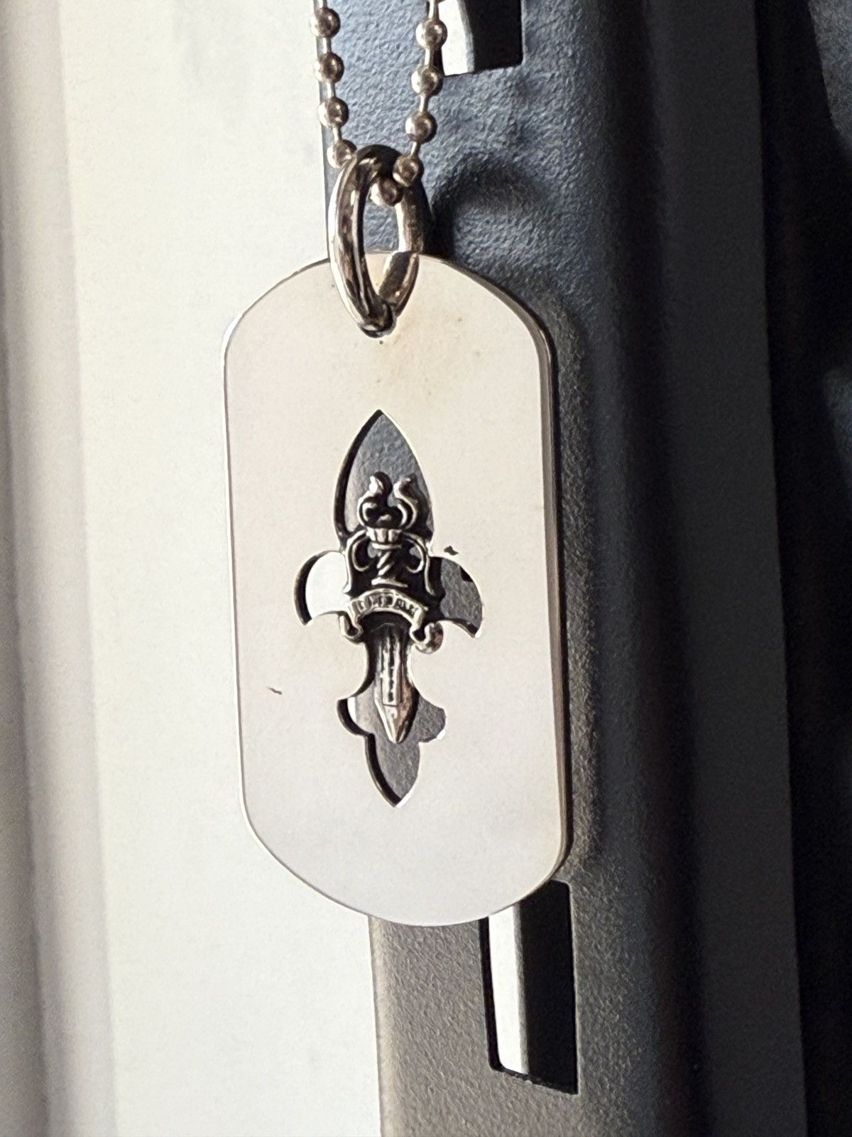 Chrome Hearts Chrome Hearts Dagger Dog Tag Size ONE SIZE - 1 Thumbnail