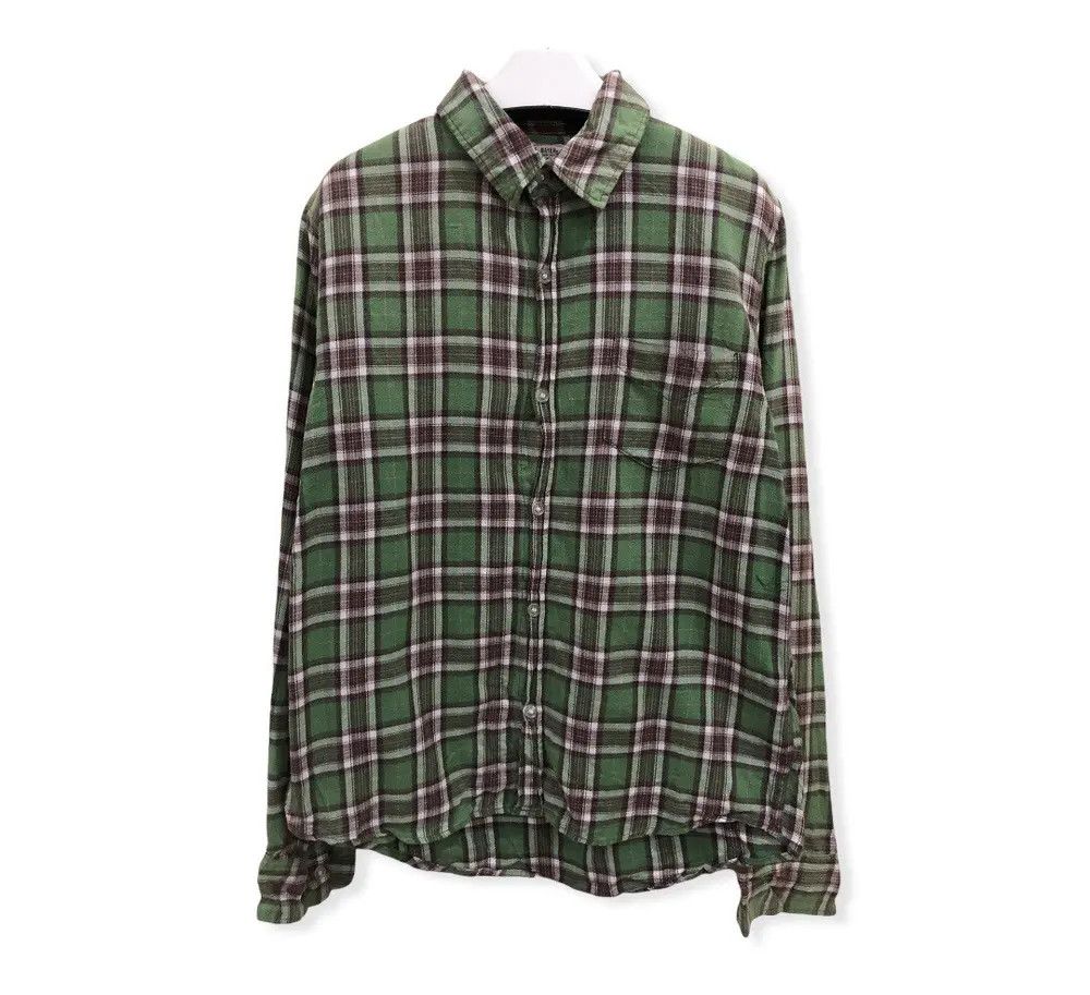 Flannel × Vintage Vintage Kriff Mayer Plaid Tartan Flannel Shirt 👕 Size US S / EU 44-46 / 1 - 1 Thumbnail