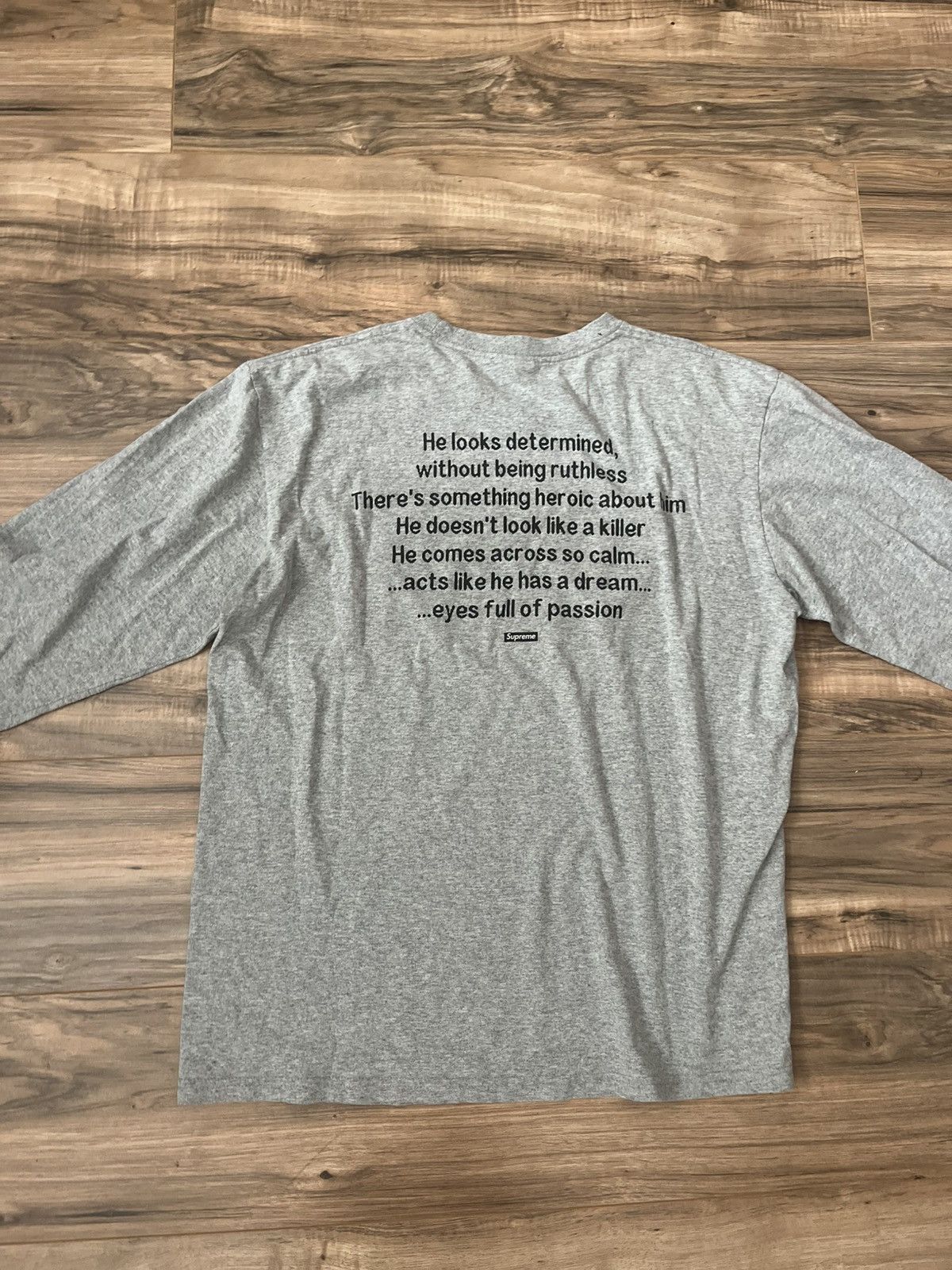 Supreme Supreme The Killer L/S Tee Size US L / EU 52-54 / 3 - 13 Thumbnail