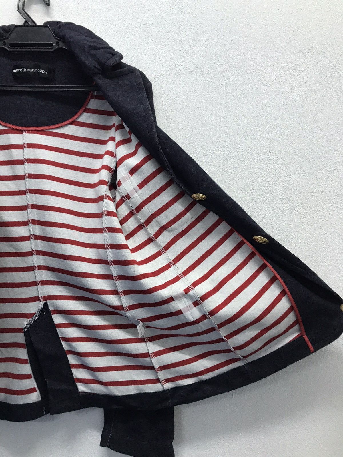 Issey Miyake × Japanese Brand × mercibeaucoup ISSEY MIYAKE MERCIBEAUCOUP BLAZER COAT Size US M / EU 48-50 / 2 - 6 Thumbnail