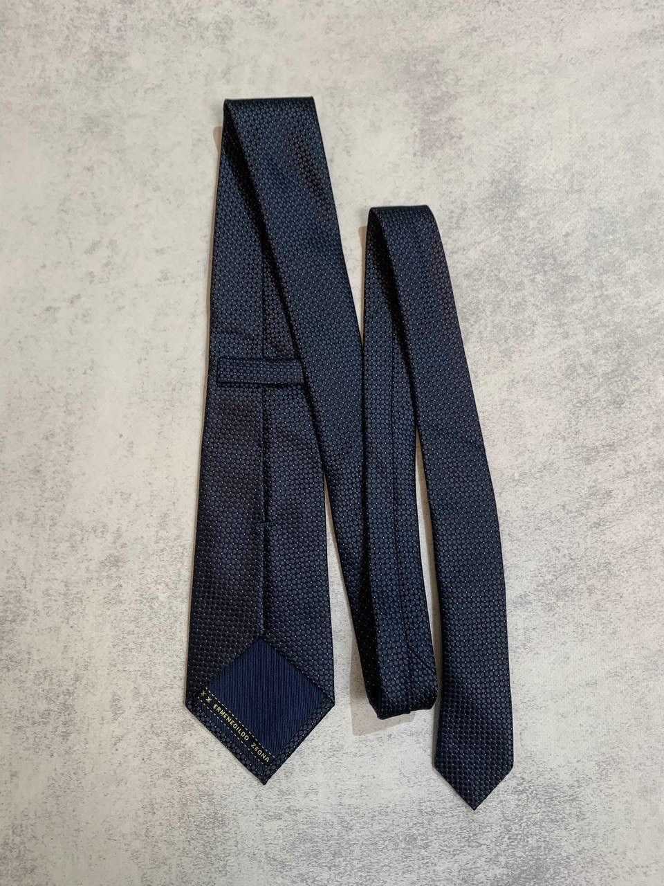 Ermenegildo Zegna store tie 100% silk