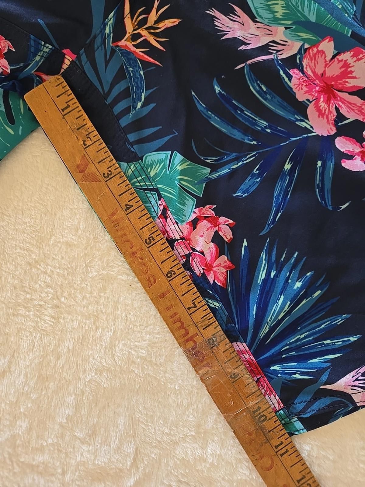 Generic Surplus SURPLUS CUSTOM CO. Swim Trunks Board Shorts Large Floral Size US 34 / EU 50 - 6 Thumbnail
