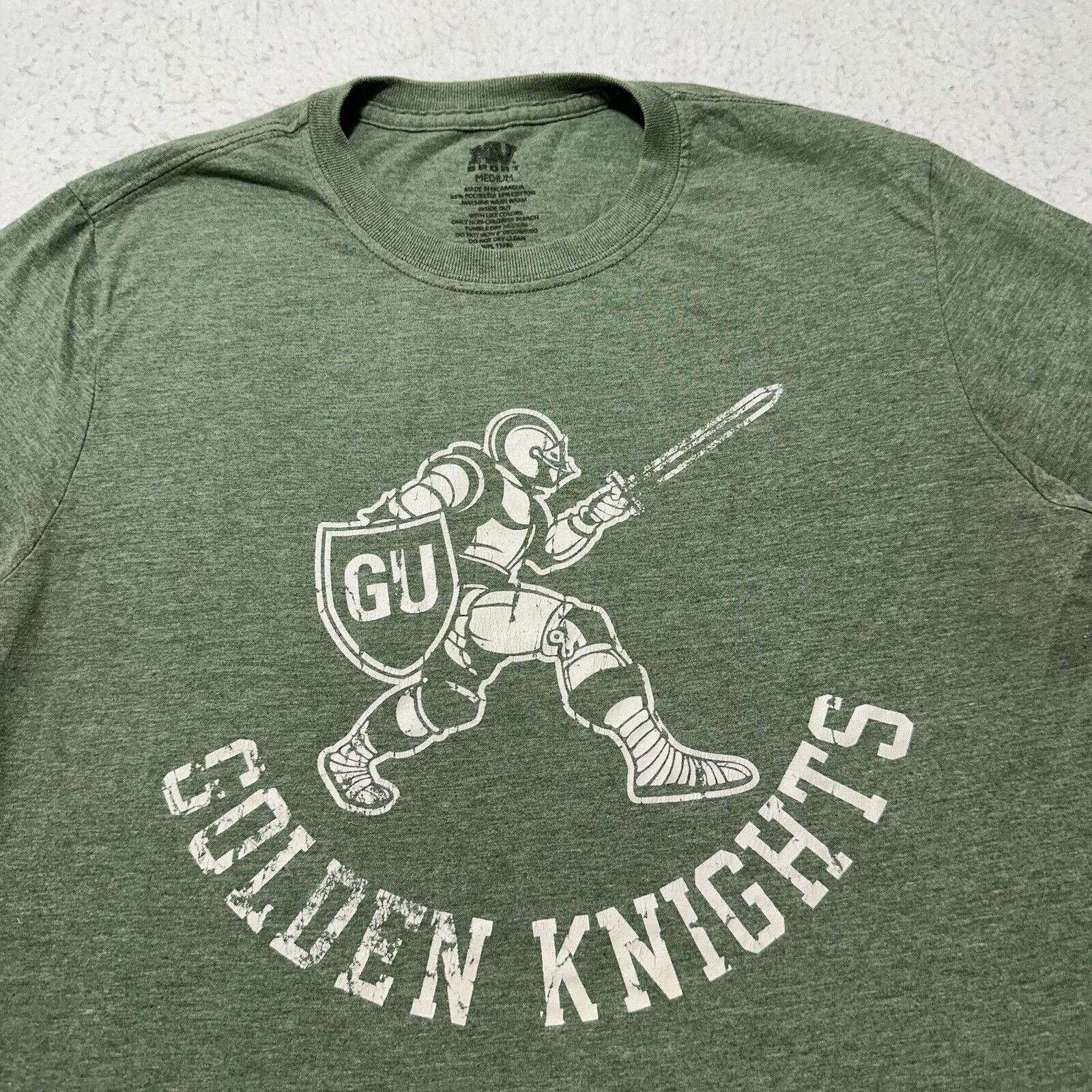 Other Gannon University GU Knights Medium Green Graphic T Shirt Size US M / EU 48-50 / 2 - 2 Thumbnail