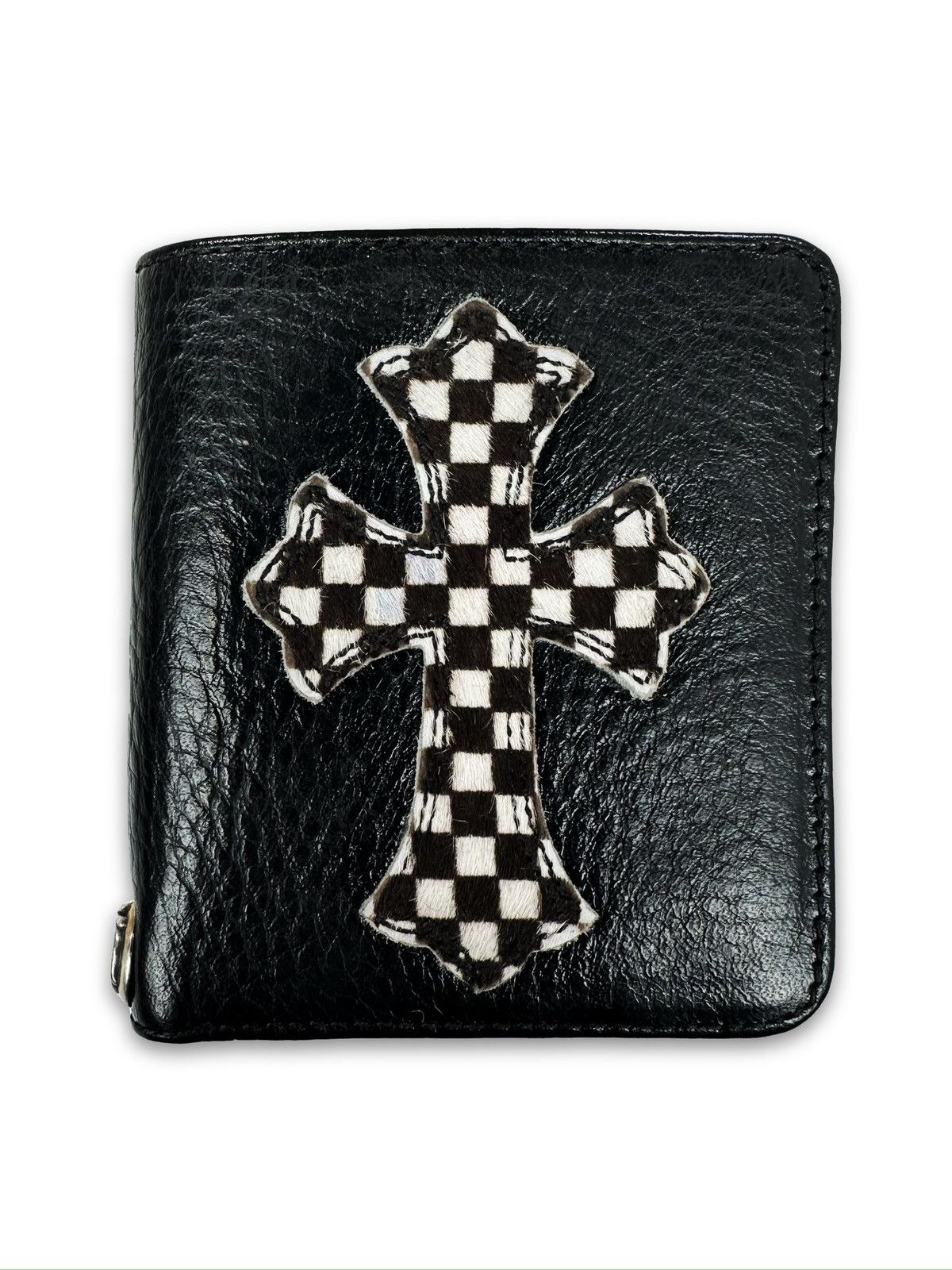 Chrome Hearts Chrome Hearts 3 Side Zip Pyramid Stud Wallet
