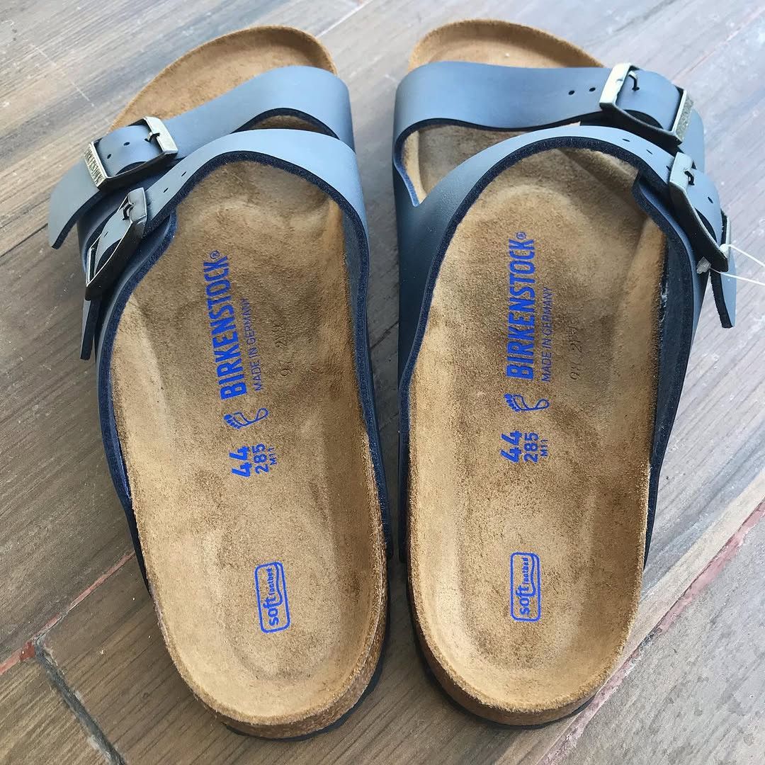 Birkenstock × Hysteric Glamour Birkenstock Navy Blue Arizona BS Sandals two Straps bnwt Size US 6 / EU 39 - 3 Thumbnail