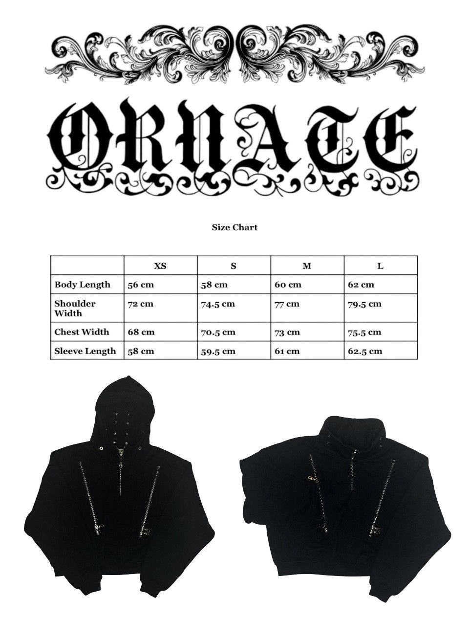 Designer Convertible Hoodie By Ornate Size US XS / EU 42 / 0 - 8 Thumbnail