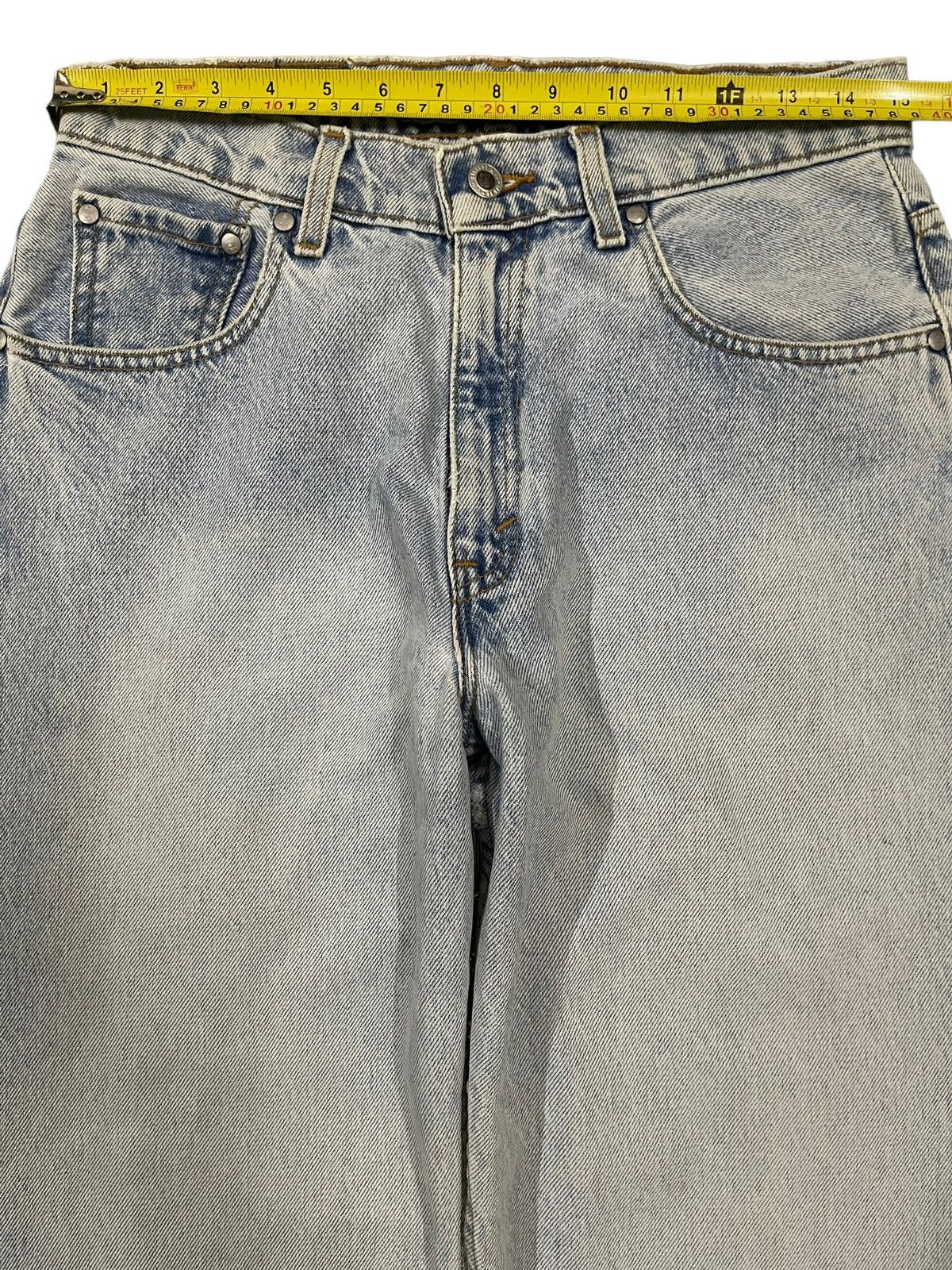 Levi's Vintage Levis Silver Tab Blue Wash Style Loose Jeans Size US 30 / EU 46 - 11 Thumbnail