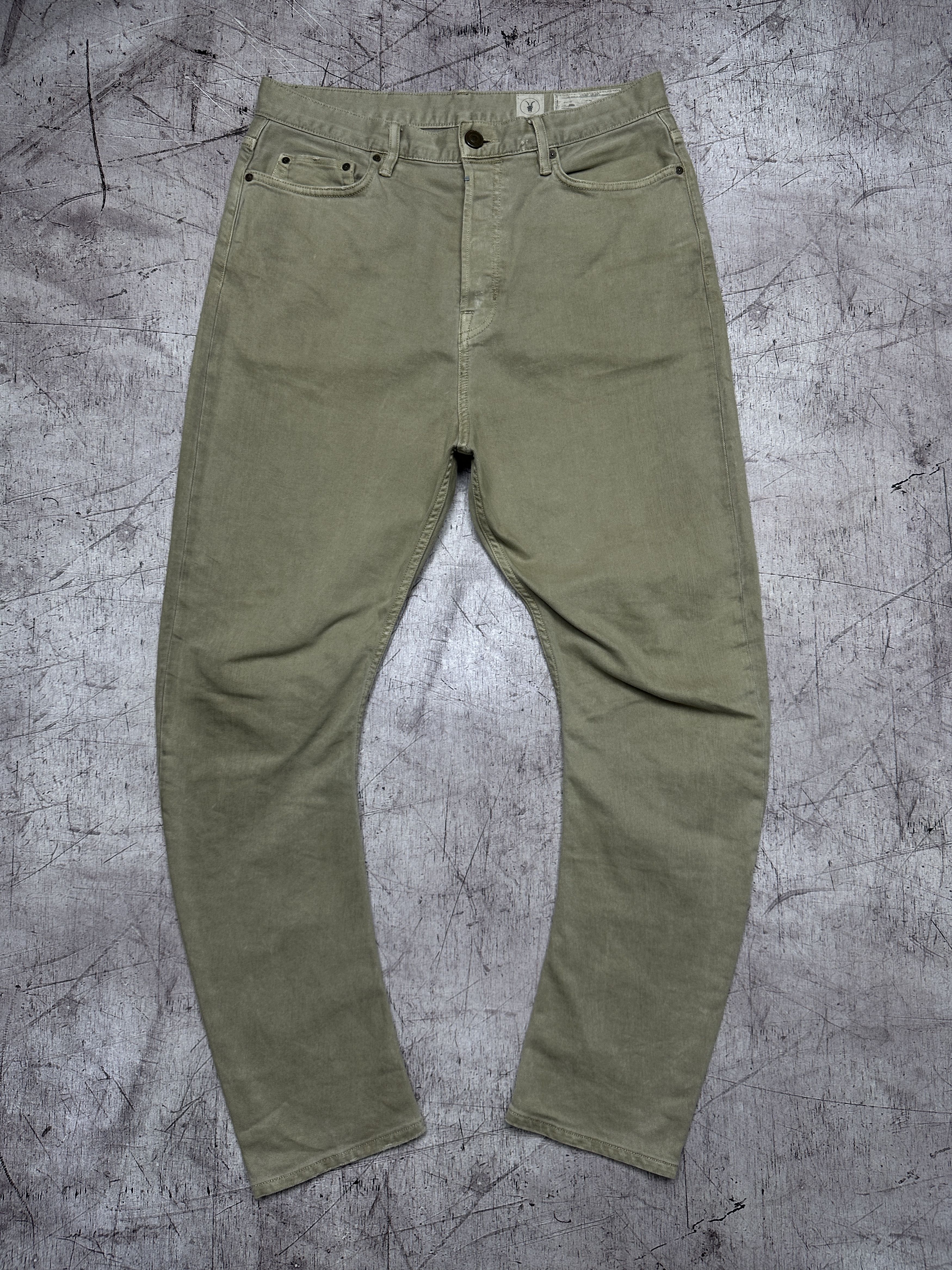 Allsaints Allsaints Mens Beneli Split Denim Pants Jeans Size US 30 / EU 46 - 1 Thumbnail