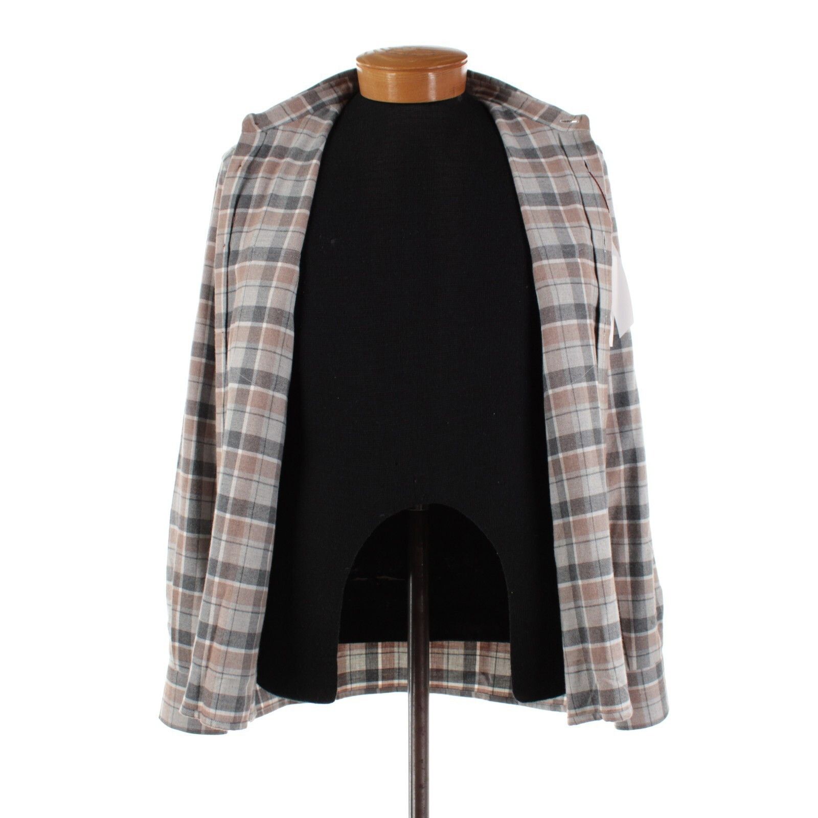 Luciano Barbera Luciano Barbera Overshirt Size M US In Gray Cotton Size US M / EU 48-50 / 2 - 6 Thumbnail