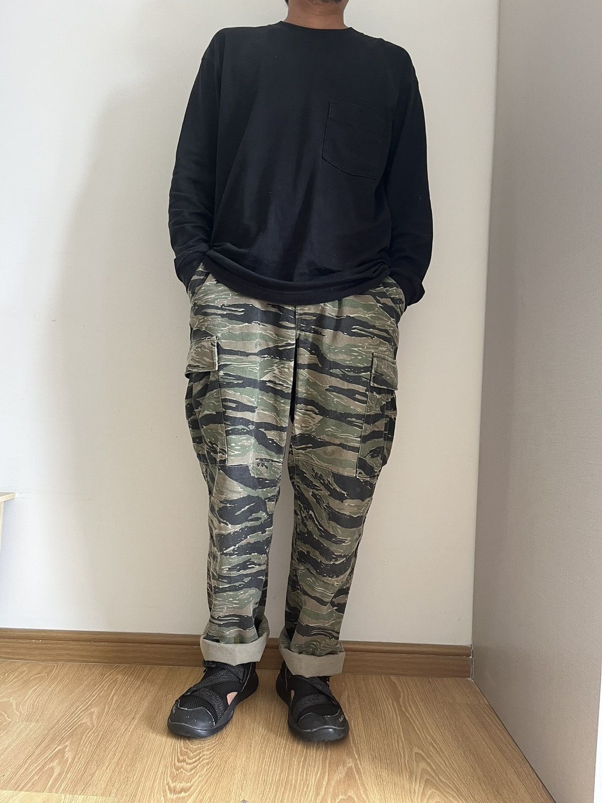 Vintage Vintage Cargo Camo Tiger Stripe Size US 34 / EU 50 - 9 Thumbnail