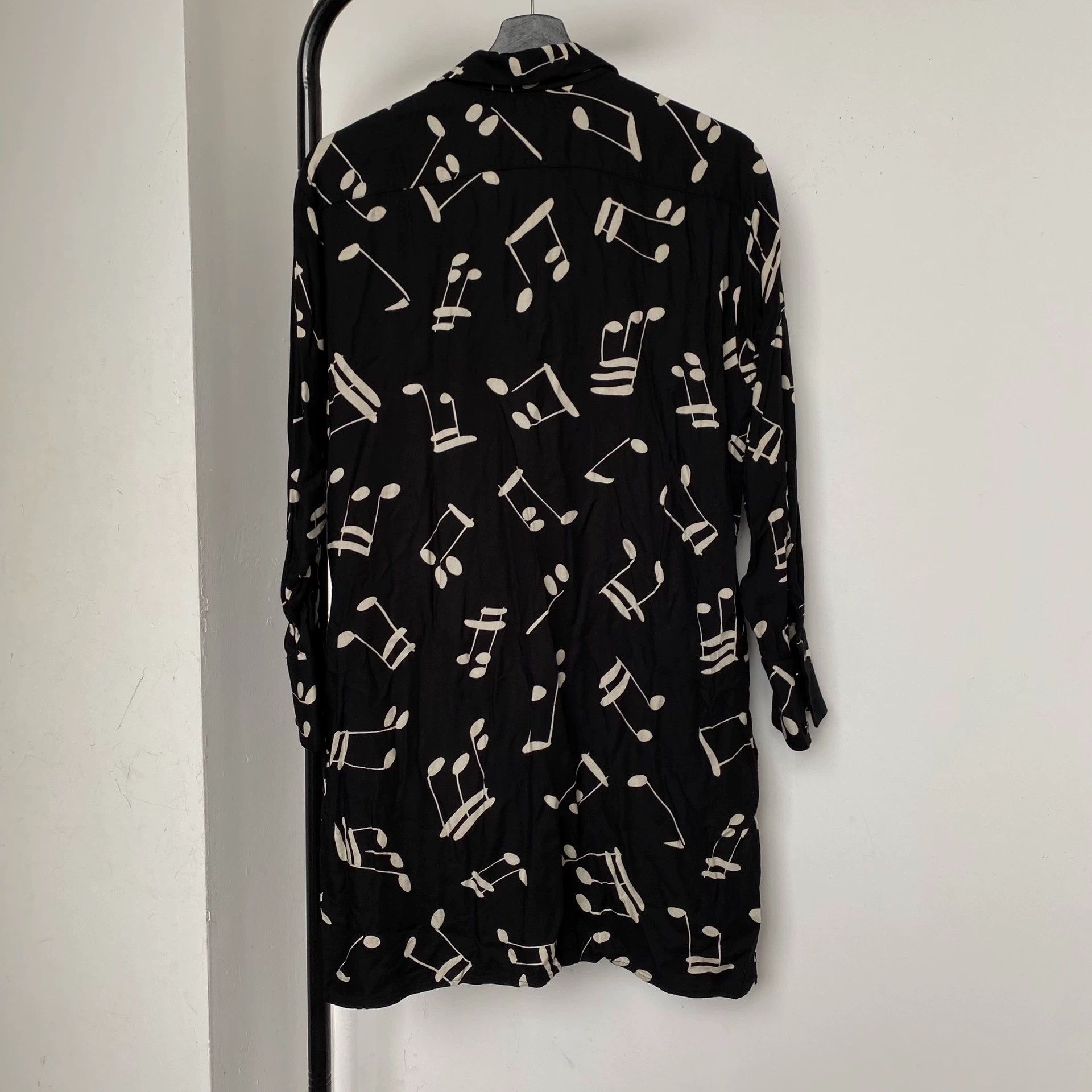 Saint Laurent Paris Saint Laurent SLP Musical Note Shirt Size US M / EU 48-50 / 2 - 2 Thumbnail