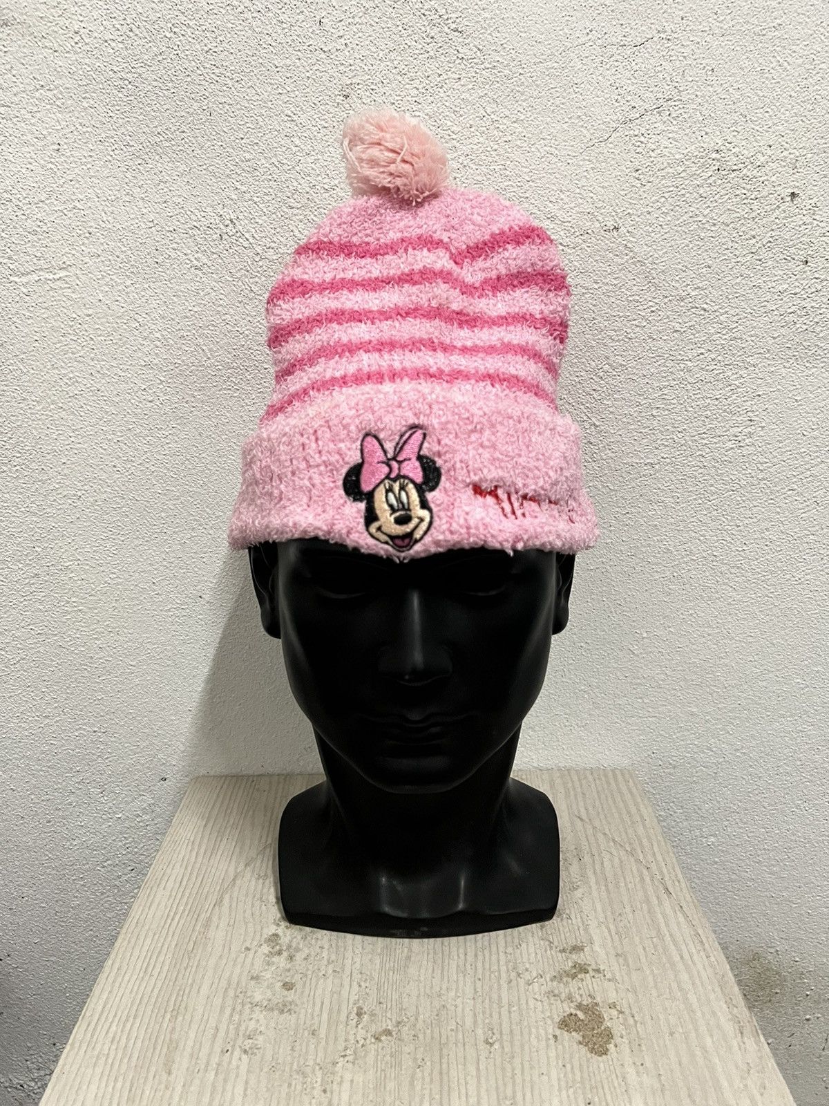 Mickey Mouse Vintage Minnie Mouse Disney Cartoon Beanie Hat Size ONE SIZE - 2 Thumbnail