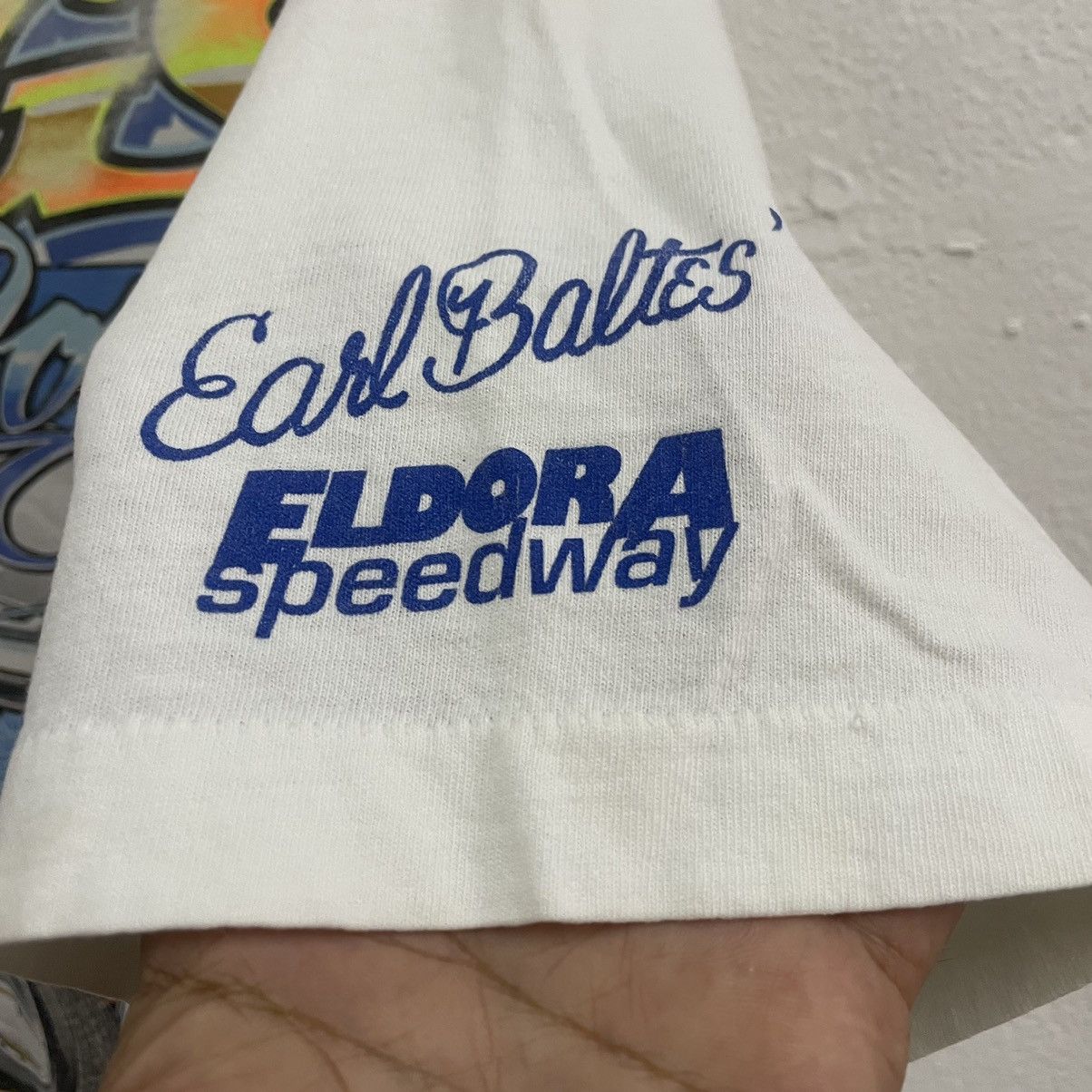 Sports Specialties × Vintage 🔥Vintage 90s King Royal Eldora Speedway Promo Racing Tee Size US XXL / EU 58 / 5 - 8 Thumbnail