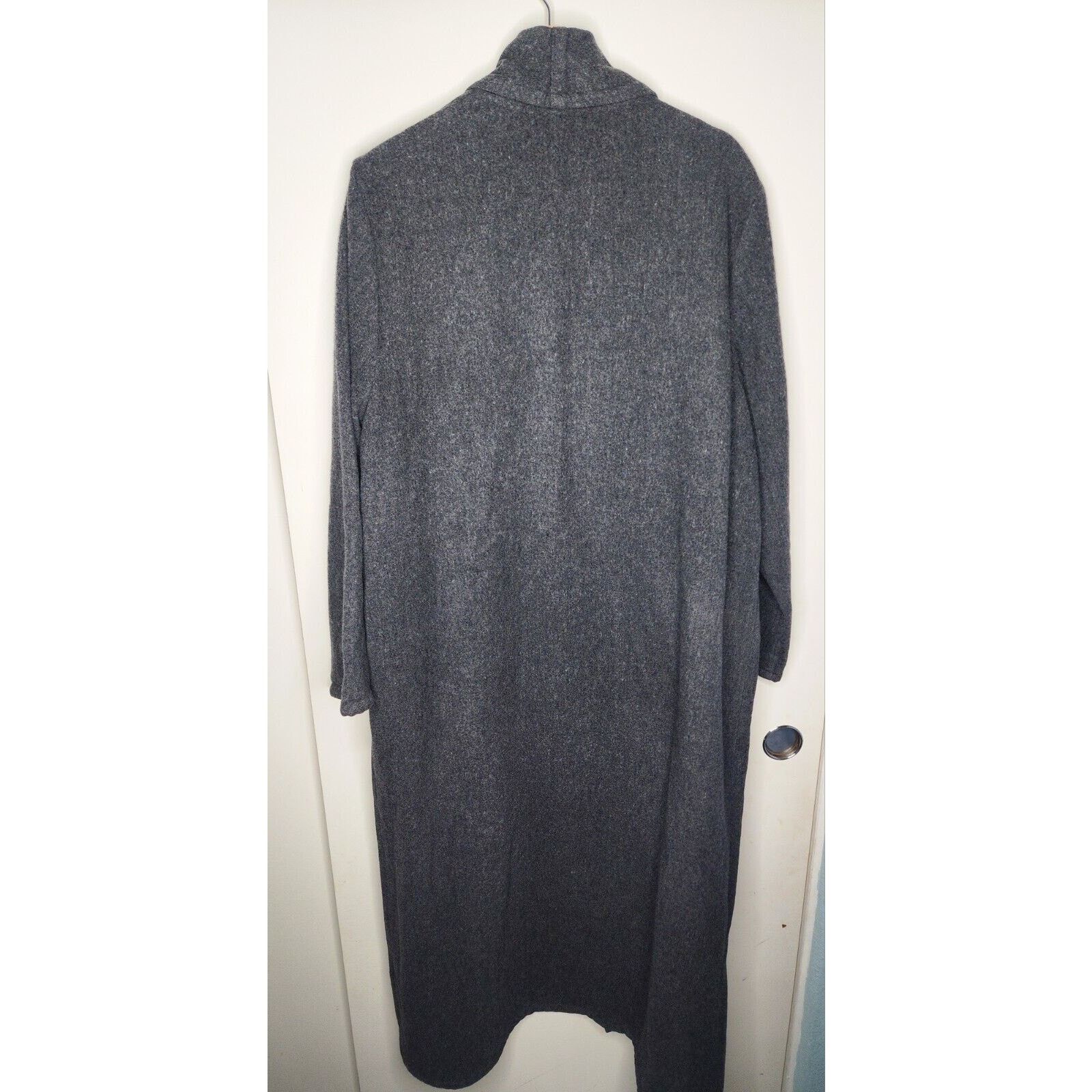 Eileen Fisher Eileen Fisher Brushed Wool Shawl CollarCoat Women's Large Size L / US 10 / IT 46 - 4 Thumbnail
