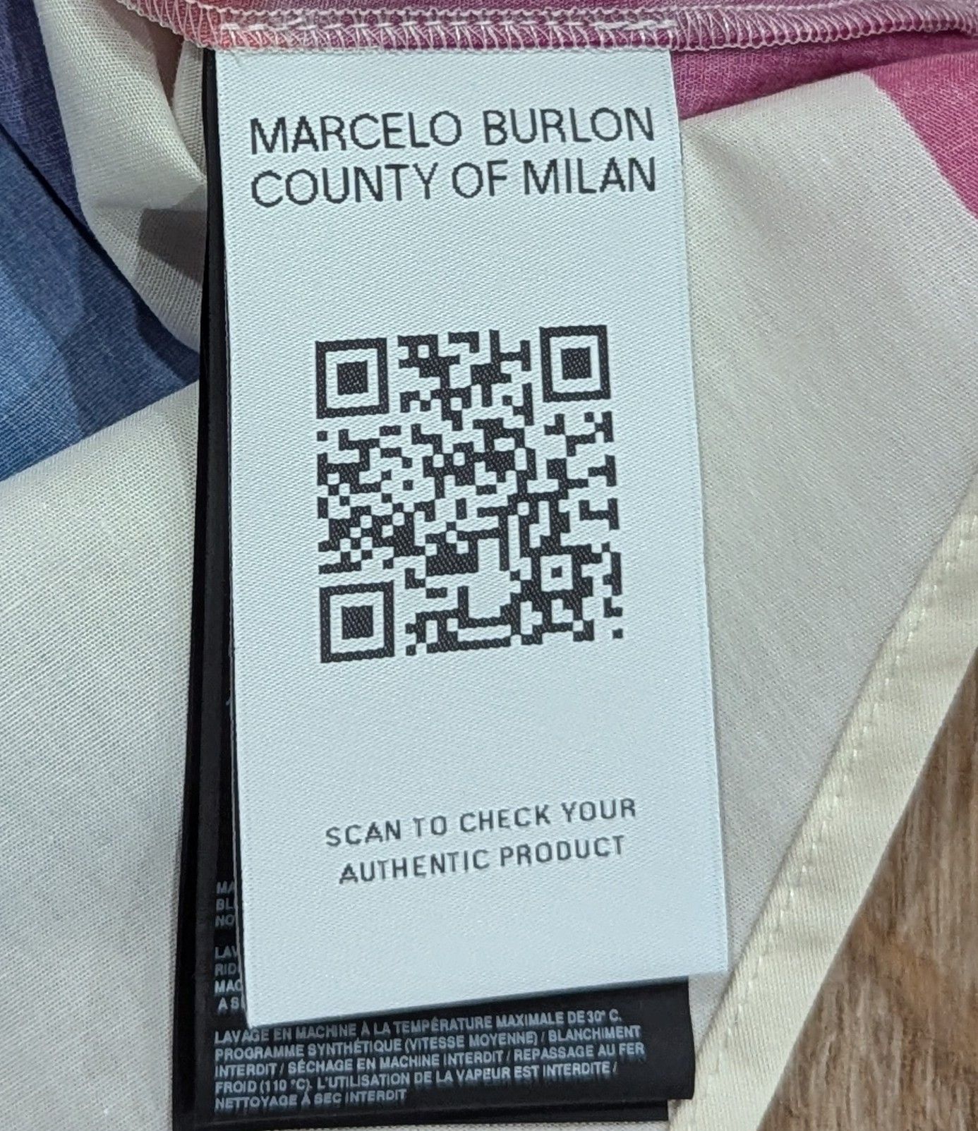 Marcelo Burlon Marcelo Burlon Cross Waves Printed Button Up Shirt White M Size US M / EU 48-50 / 2 - 7 Thumbnail